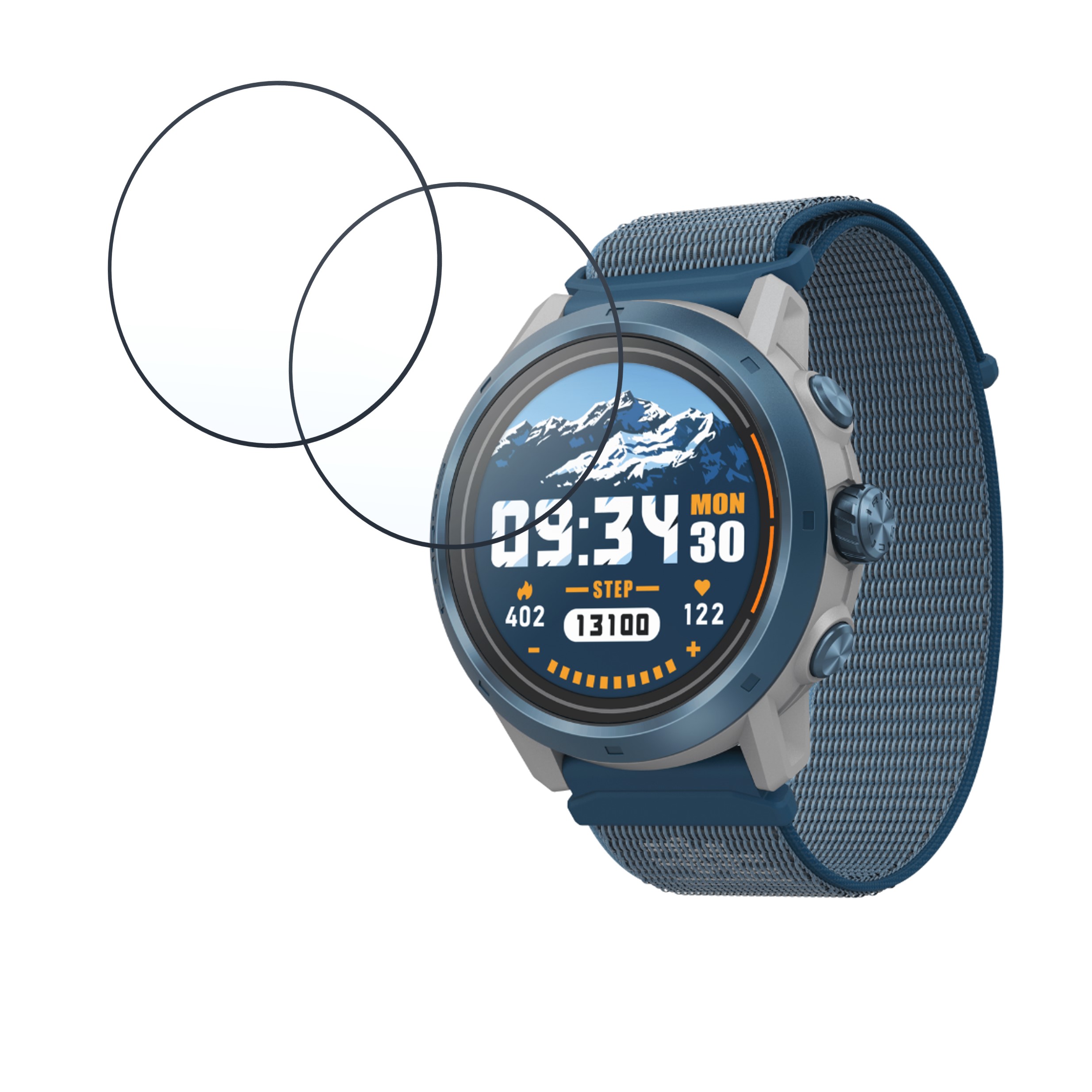 COROS APEX 2 PRO Chamonix Limited Edition Smartwatch Screen Protector 9H Protective Compatible Flexible