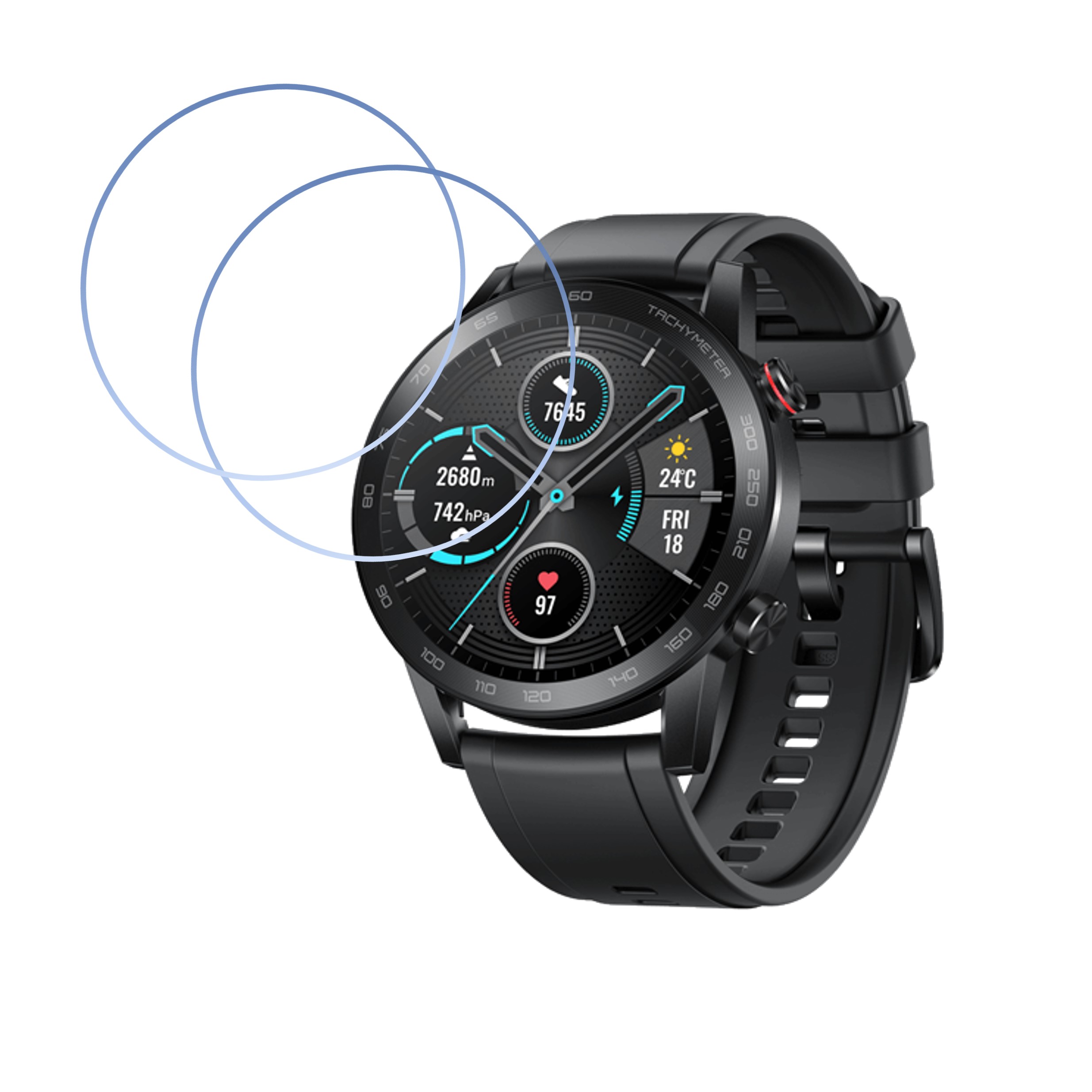 HONOR MagicWatch 2  46mm Smartwatch Screen Protector 9H Protective Compatible Flexible