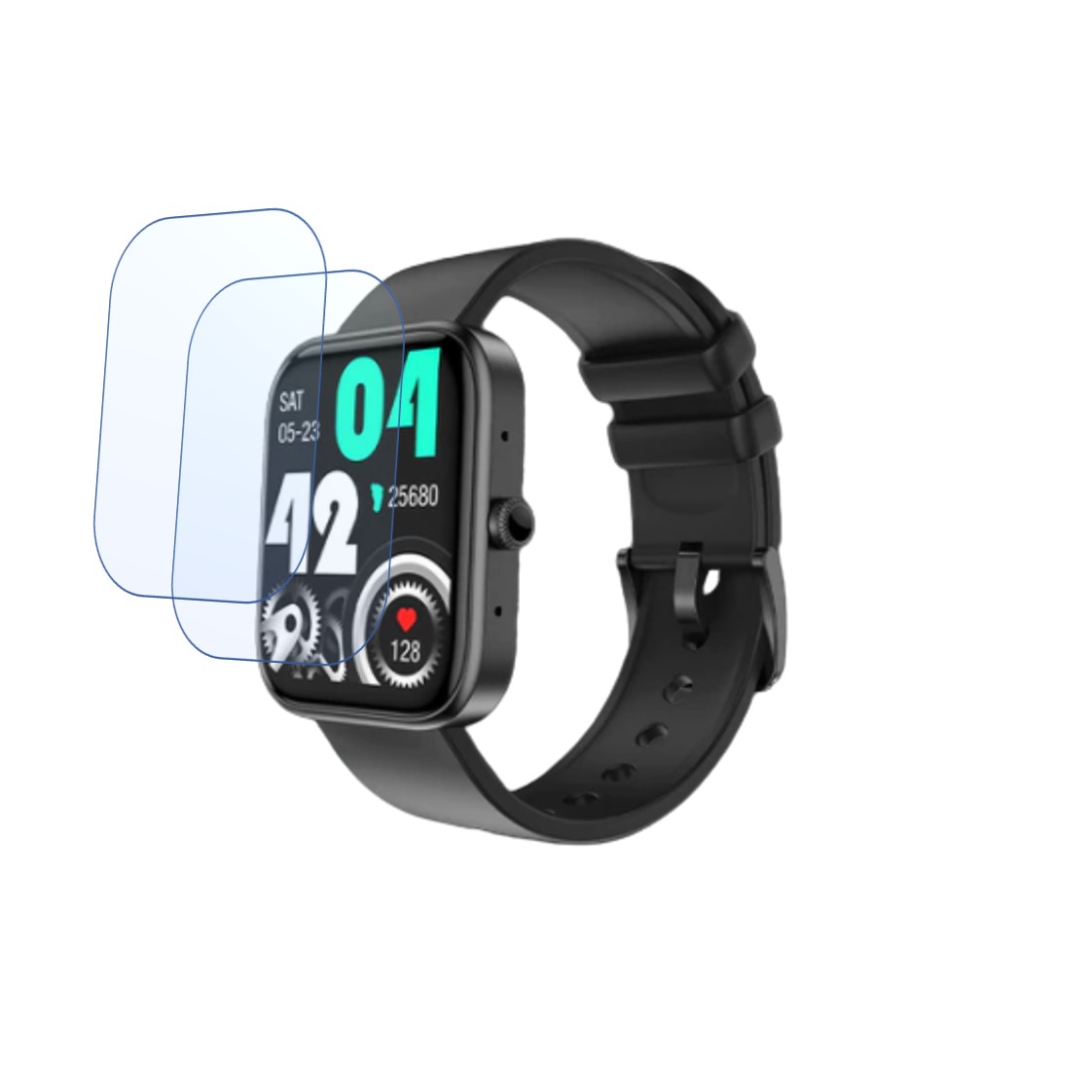 Fire-Boltt Ninja Call 2 Smartwatch Screen Protector 9H Protective Compatible Flexible