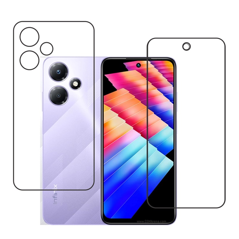 Infinix Hot 30 Play NFC Protective Compatible Mobile Screen Protector For (Not a Tempered glass)