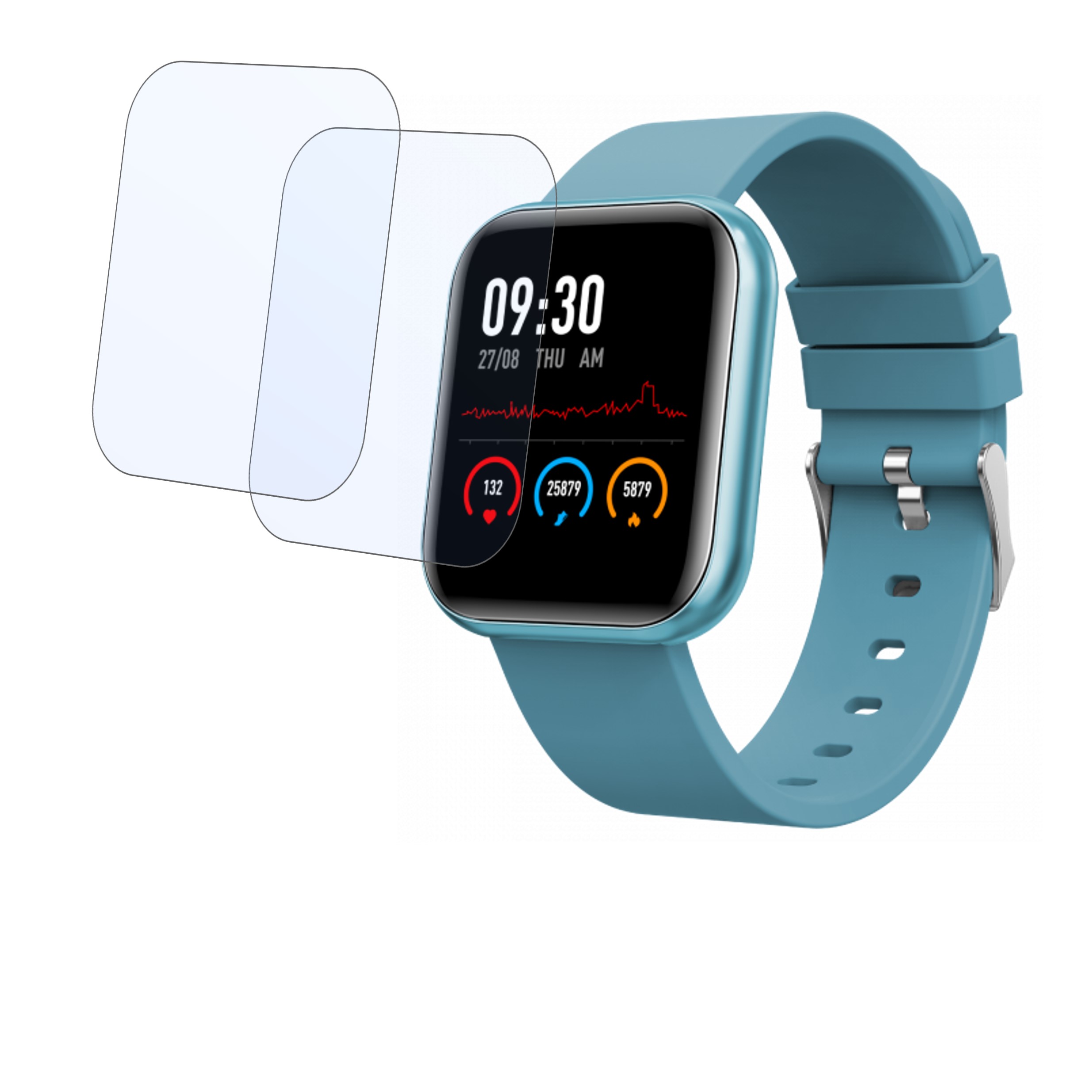 Helix Smart Metal fit Smartwatch -TW0HXW303T Smartwatch Screen Protector 9H Protective Compatible Flexible