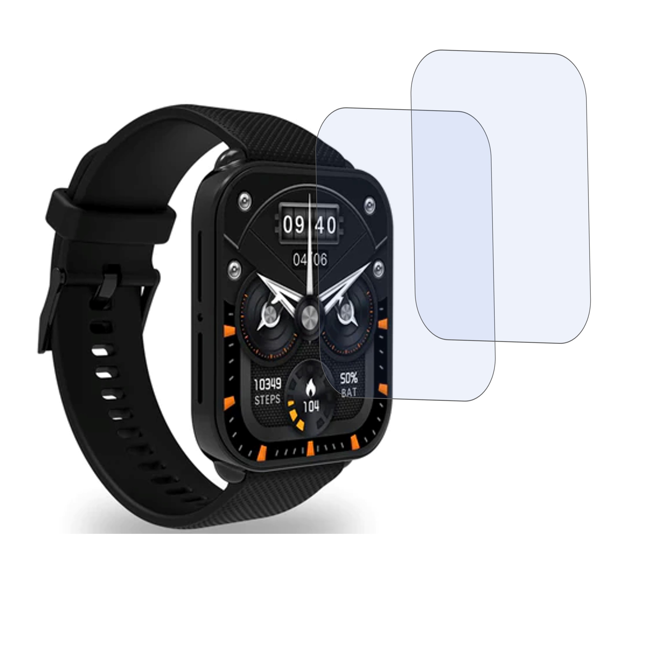 JUST CORSECA Spaccex Smart Watch Smartwatch Screen Protector 9H Protective Compatible Flexible