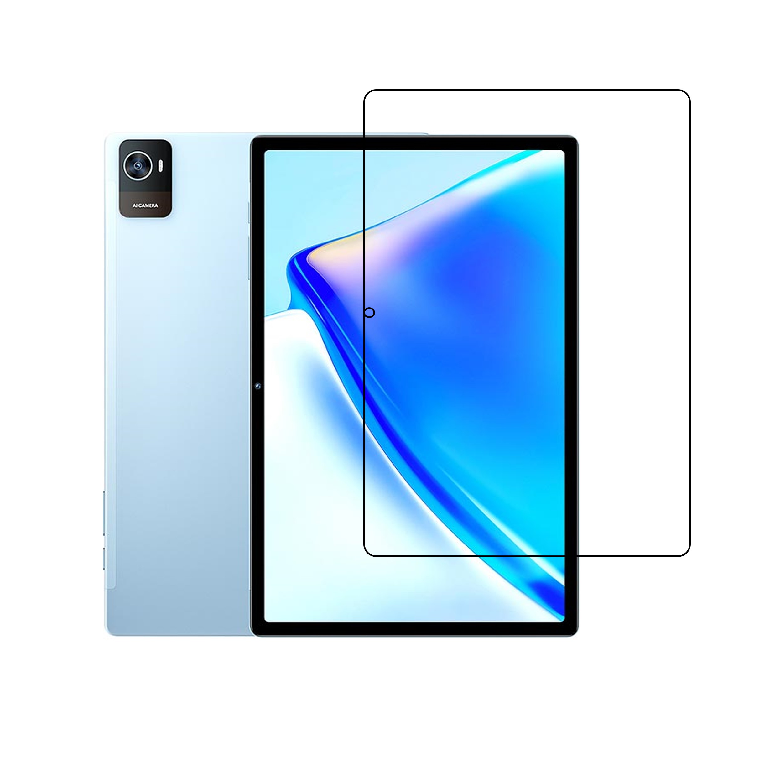 Oukitel OKT3 Tablet Screen Protector 9H Protective Compatible Flexible