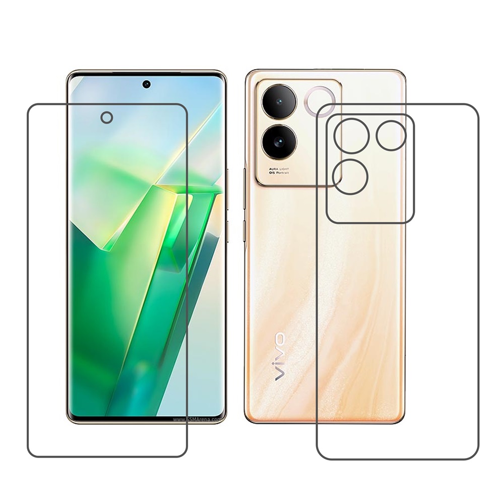 Vivo T2 Pro 5G Protective Compatible Mobile Screen Protector For (Not a Tempered glass)