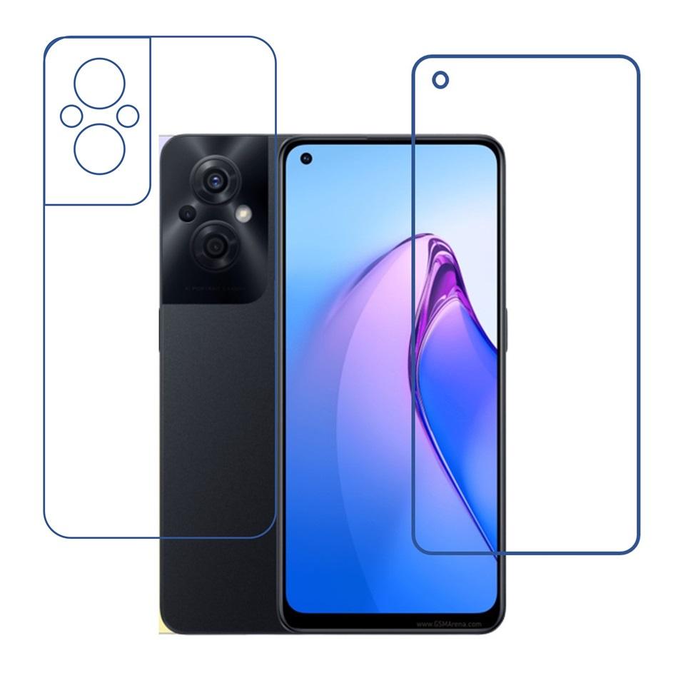 Oppo Reno8 Z 9H Front & Back Flexible Compatible Mobile Screen Protector (Not a Tempered glass)