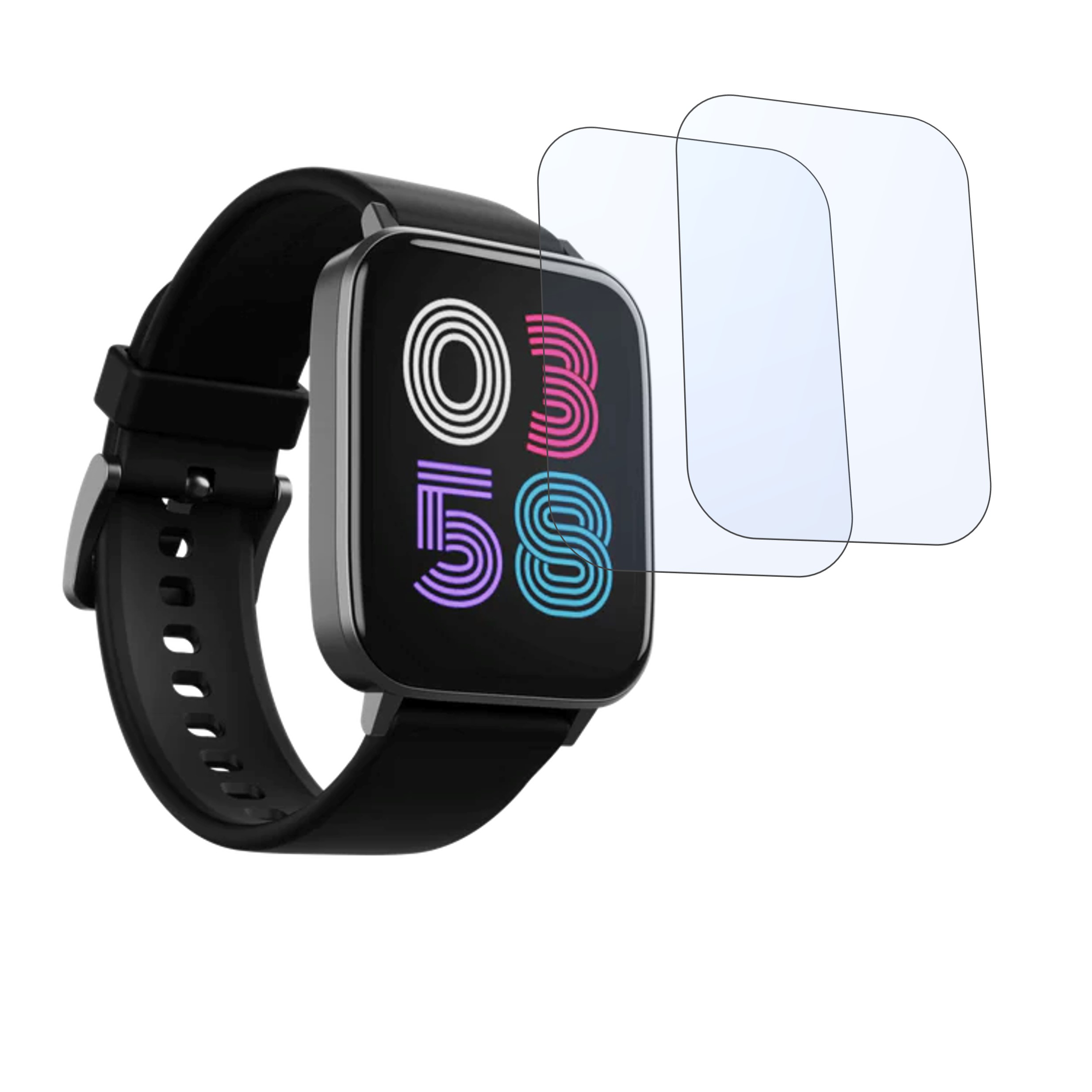 boAt Wave Elite Smartwatch Screen Protector 9H Protective Compatible Flexible