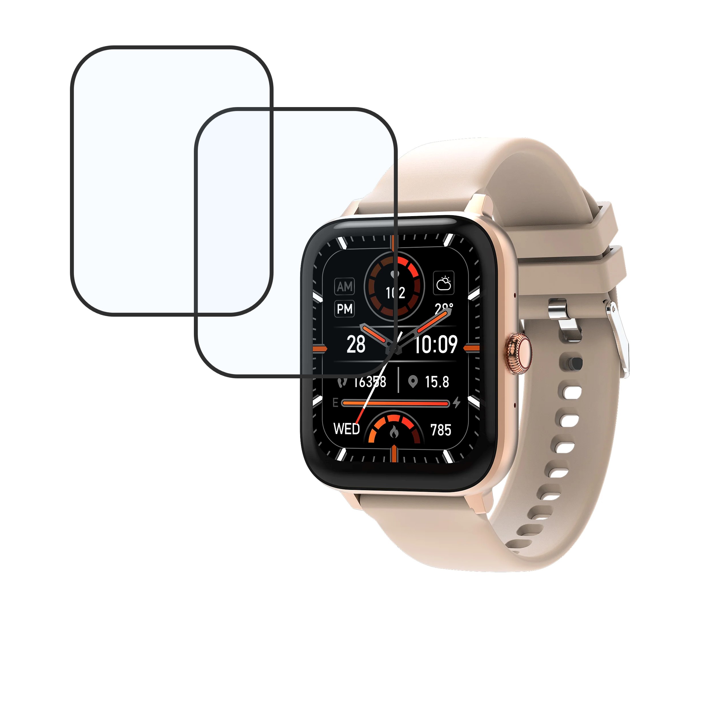 Maxima Max Pro Grand Smartwatch Screen Protector 9H Protective Compatible Flexible