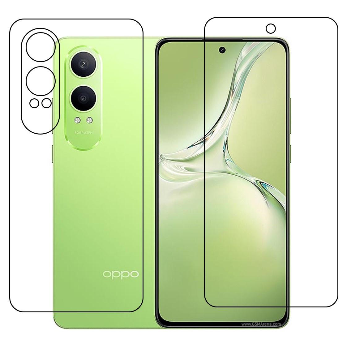 Oppo K12x (Front & Back) 9H Protective Flexible Compatible Mobile Screen Protector