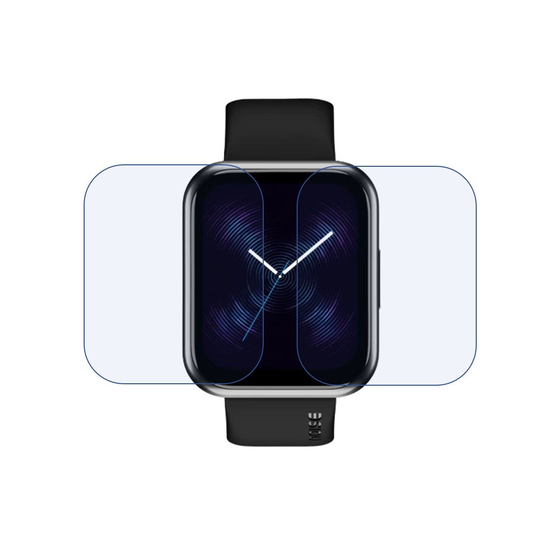 Noise ColorFit Ultra Buzz Smartwatch Screen Protector 9H Protective Compatible Flexible
