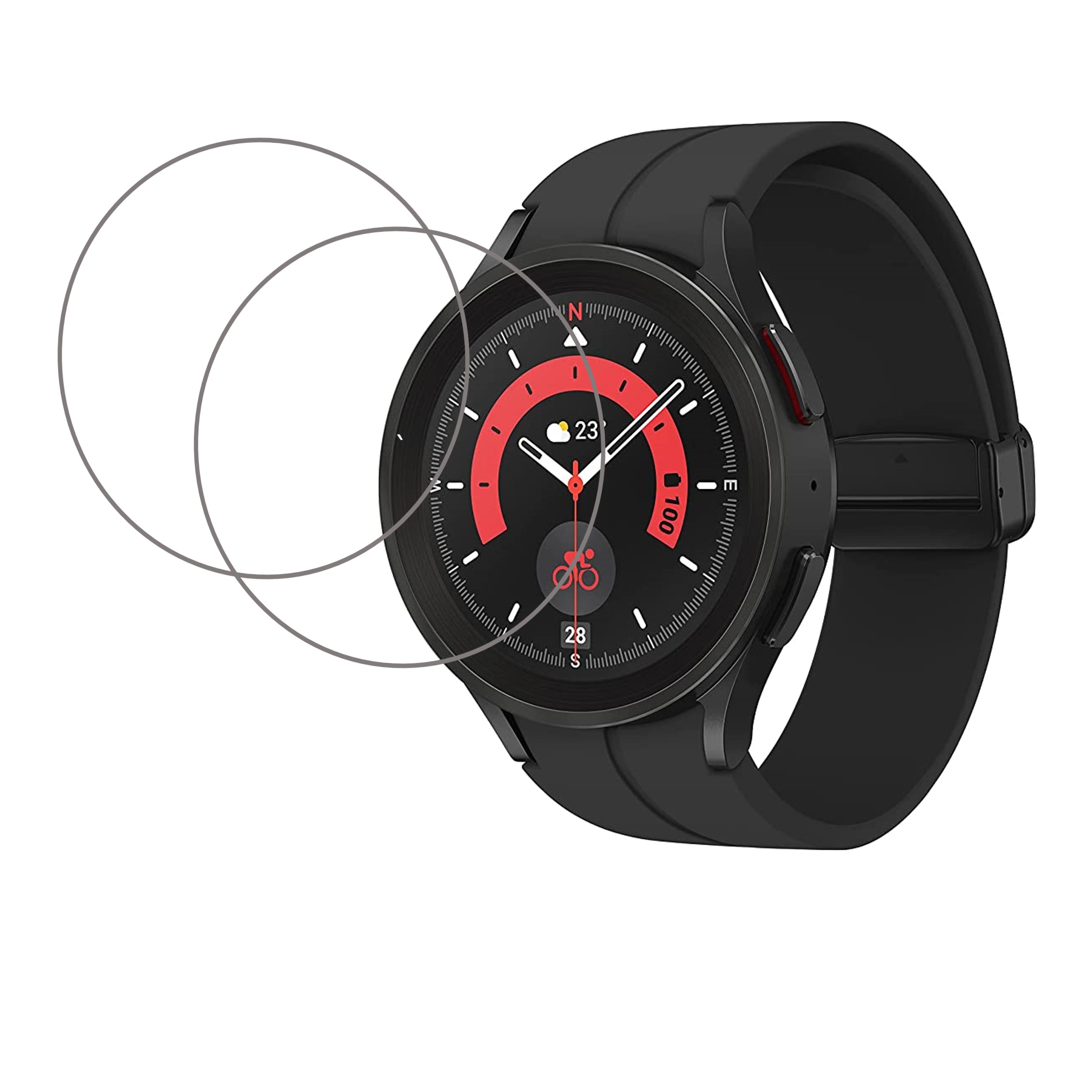 Galaxy Watch5 Pro Bluetooth (45mm) Smartwatch Screen Protector 9H Protective Compatible Flexible