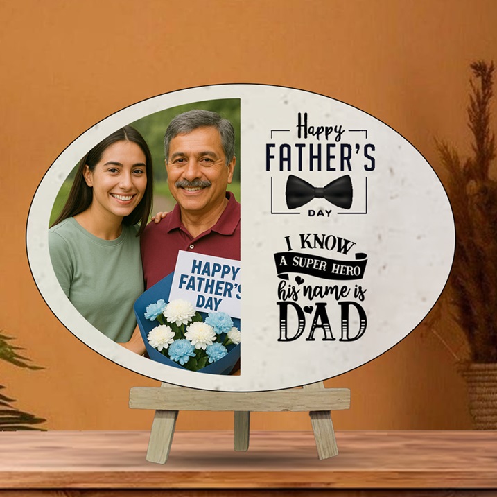 Father’s Day Gift – MDF Photo Frame with Modern Design| DVMART®