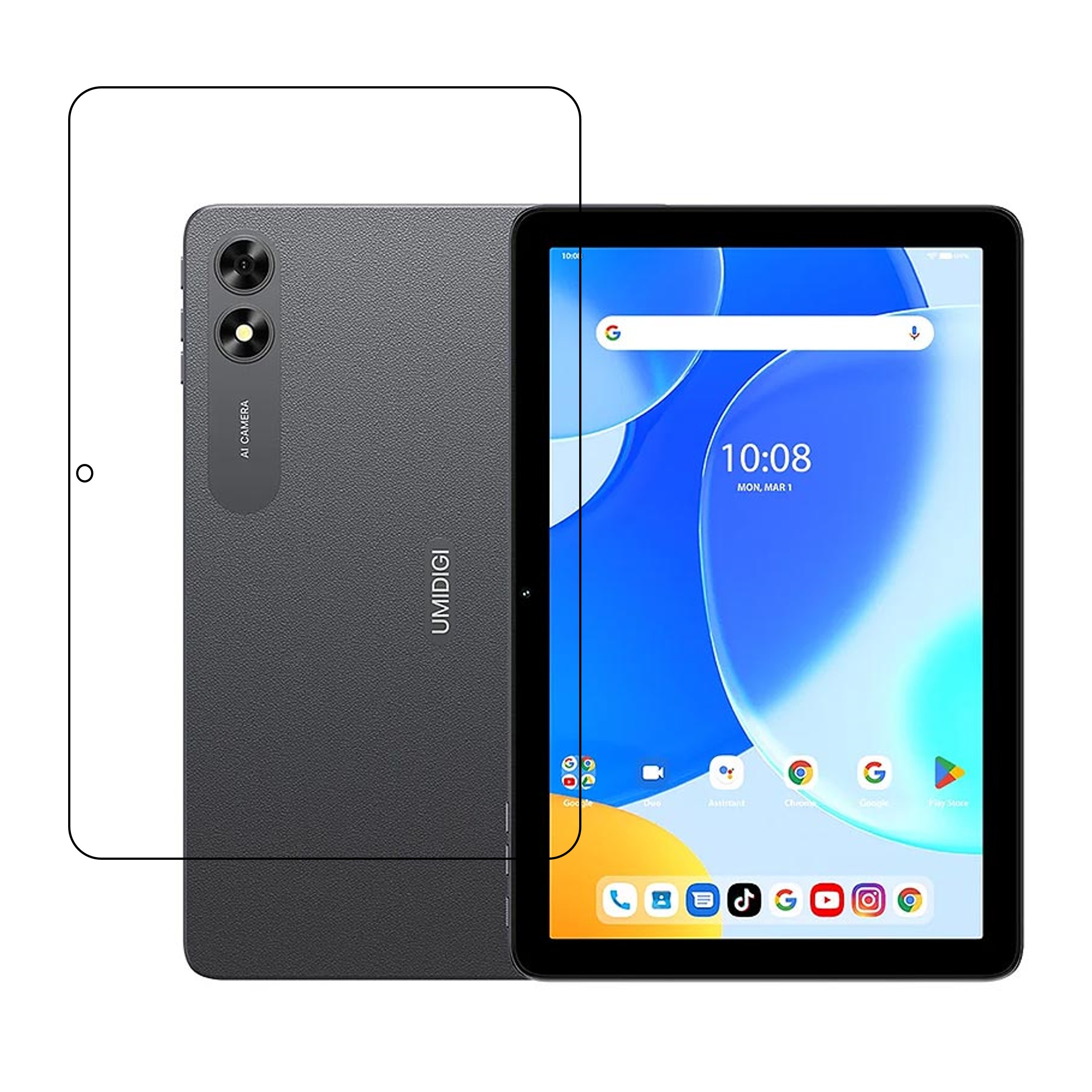 Umidigi G3 Tab Ultra Tablet Screen Protector 9H Protective Compatible Flexible