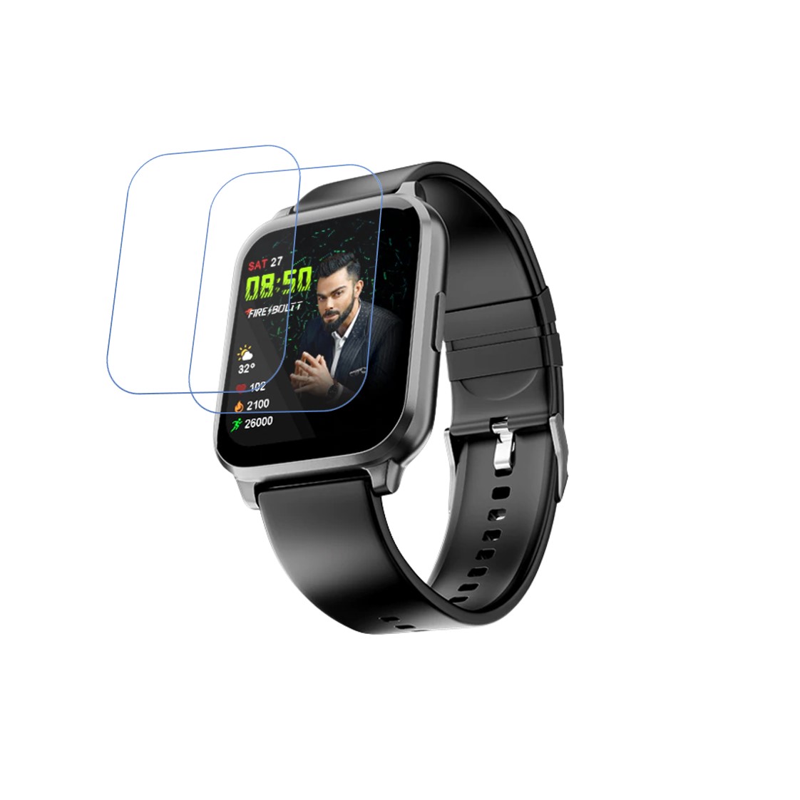 Fire-Boltt Ninja 3 Smartwatch Screen Protector 9H Protective Compatible Flexible