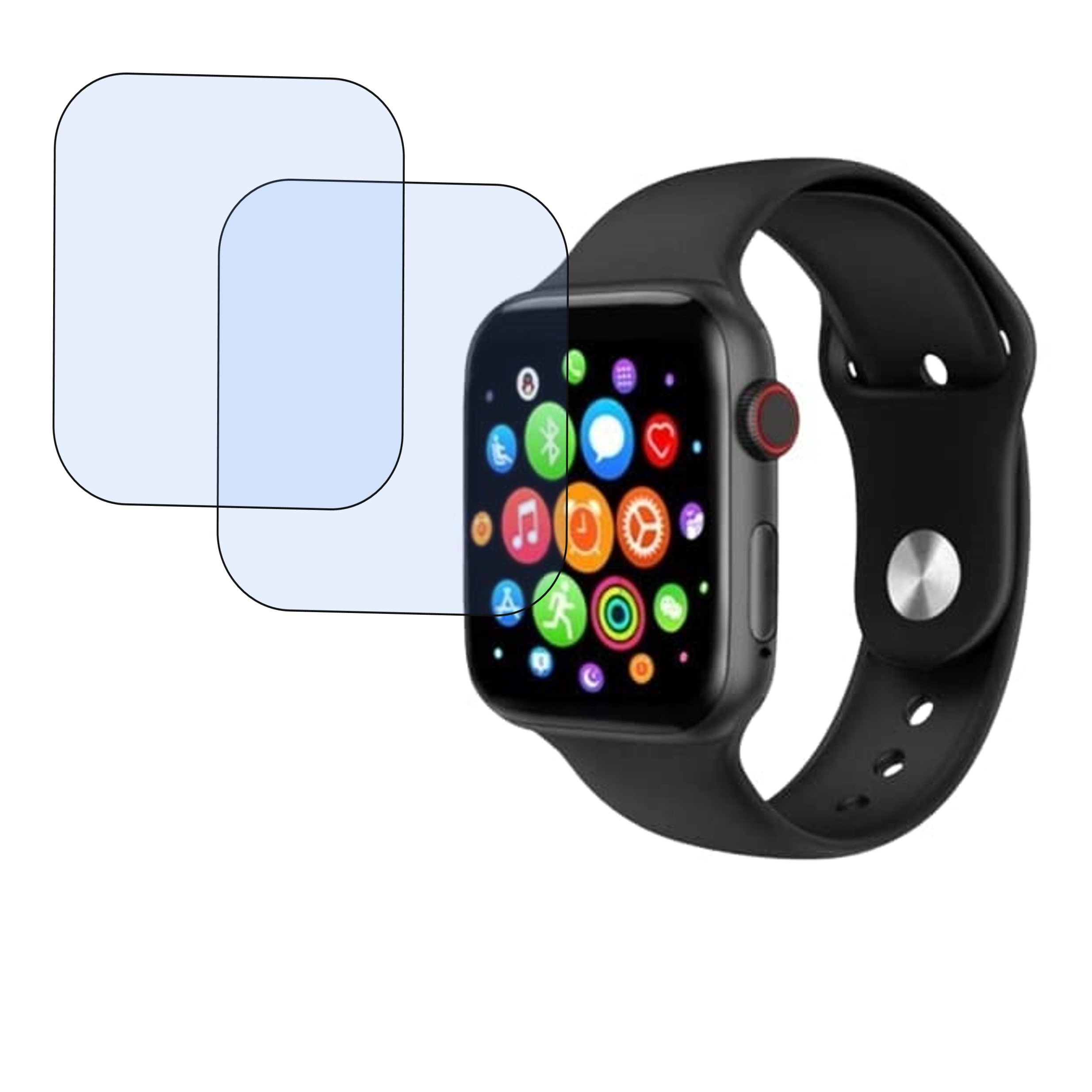 Fusion T500 Smartwatch Screen Protector 9H Protective Compatible Flexible