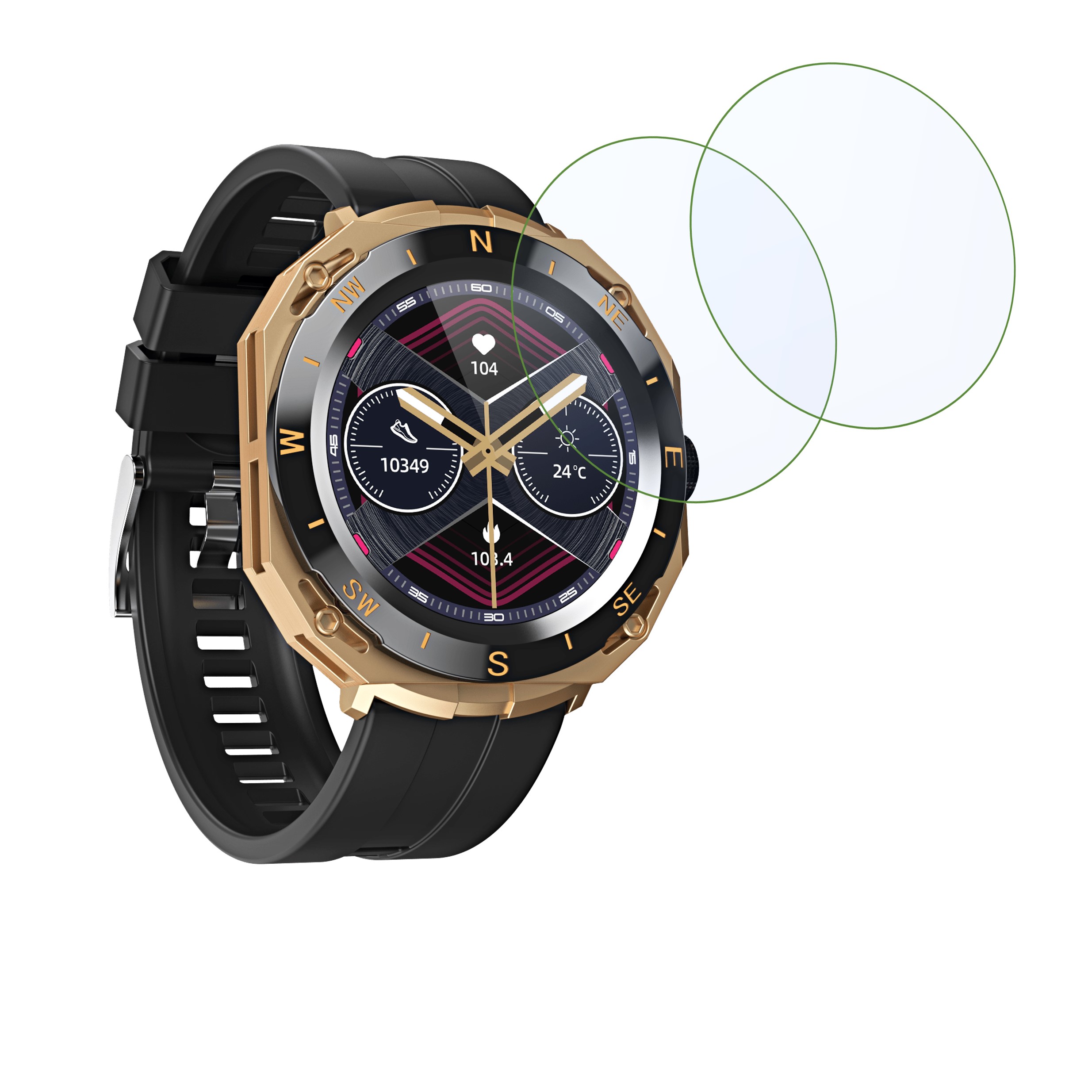 Minix Bond Smartwatch Screen Protector 9H Protective Compatible Flexible