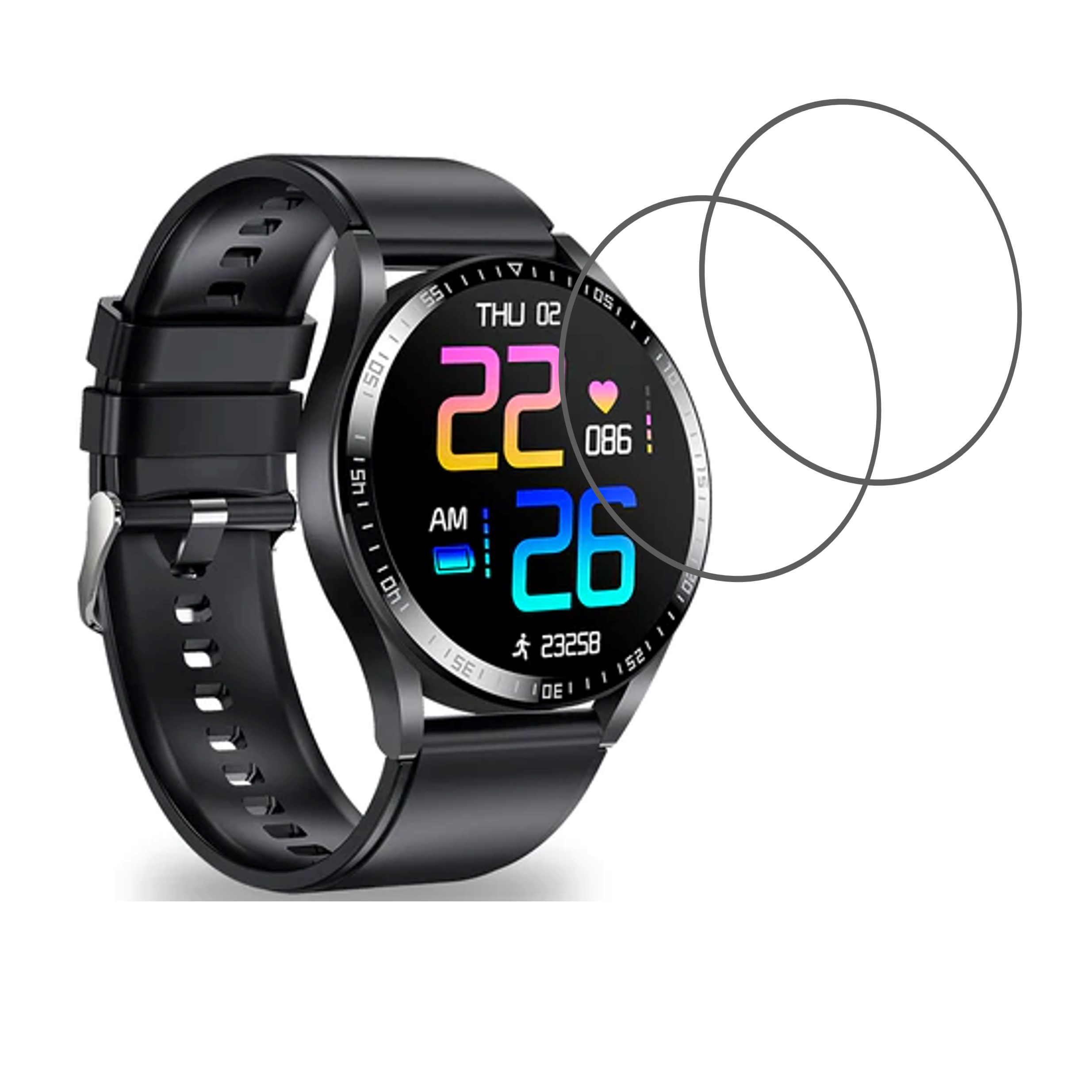 JUST CORSECA Sprinter Smart Watch Smartwatch Screen Protector 9H Protective Compatible Flexible