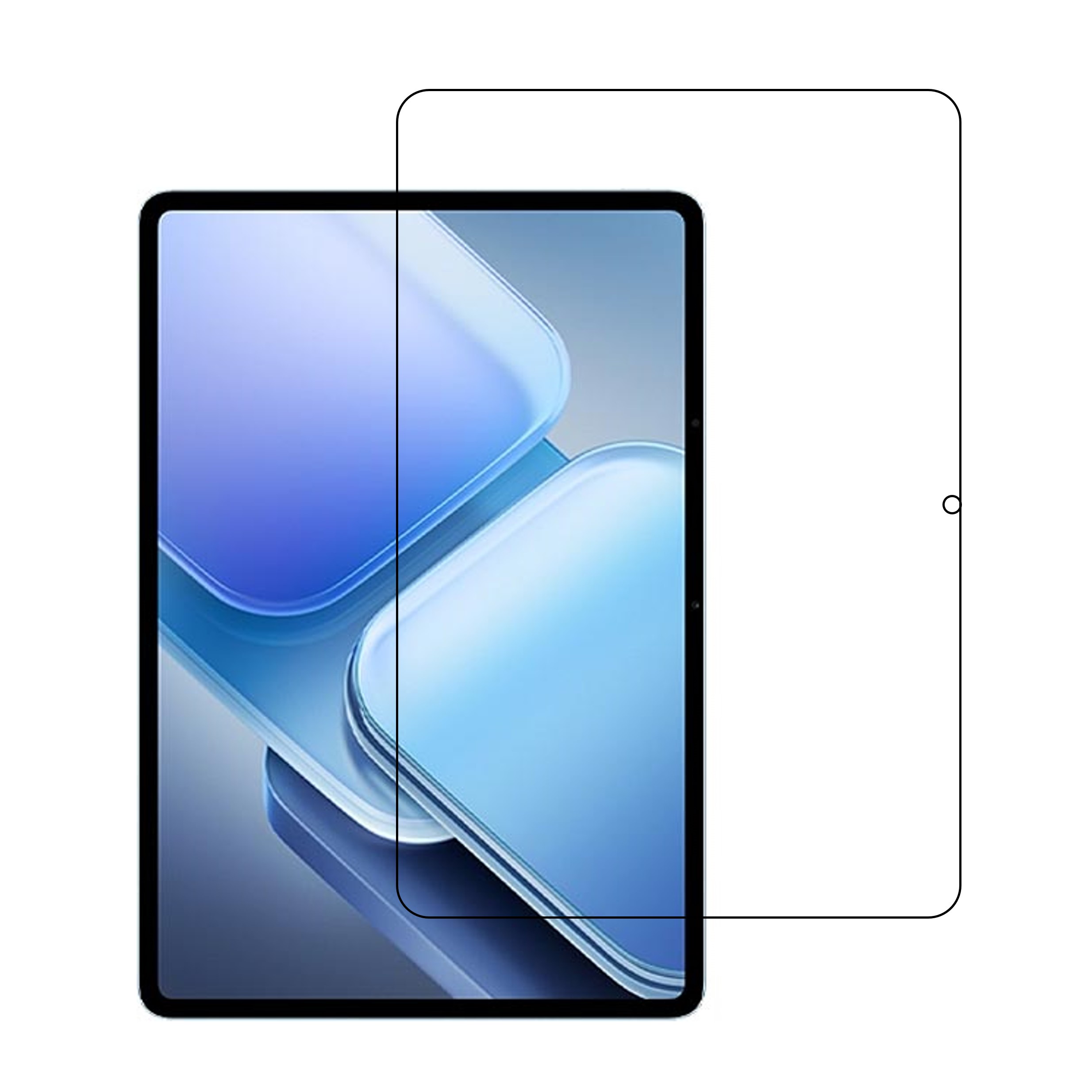 vivo iQOO Pad2 Pro Tablet Screen Protector 9H Protective Compatible Flexible