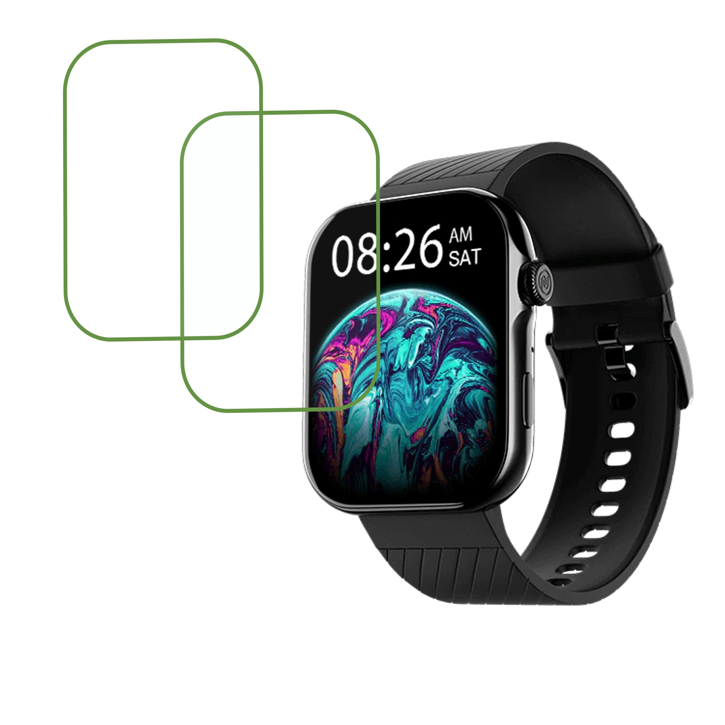 Noise Ultra 3 AMOLED Smartwatch Smartwatch Screen Protector 9H Protective Compatible Flexible