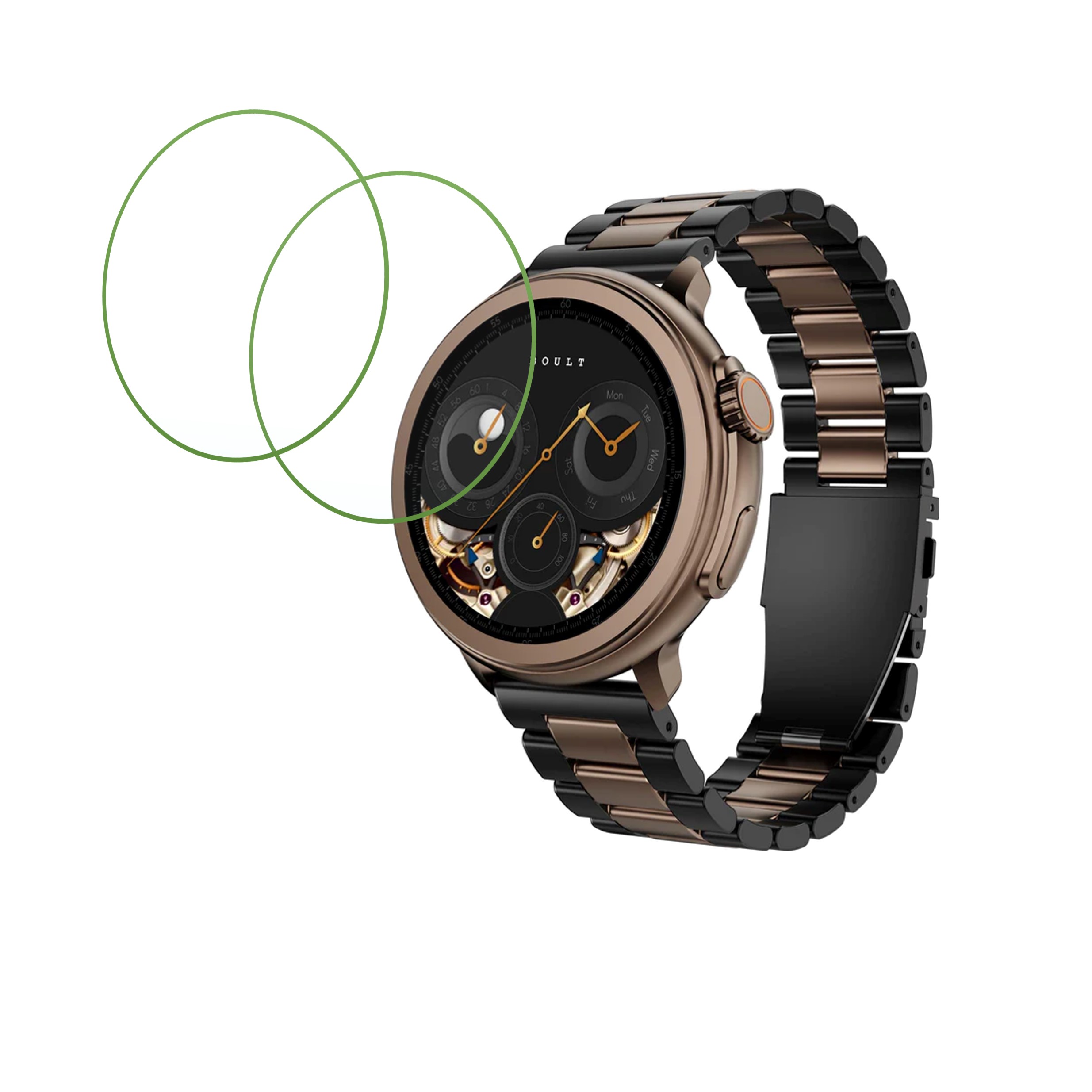 Hammer Crown R Smartwatch Screen Protector 9H Protective Compatible Flexible