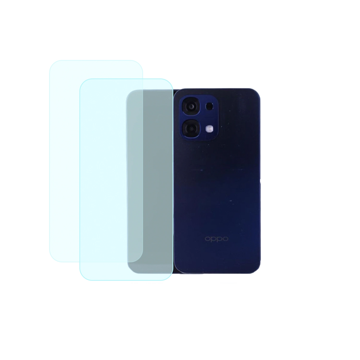 Mobile screen guard 9H Compatible With Oppo A6 Pack of 2 | Flexible Screen Protector| Perfect fit | Edge to Edge