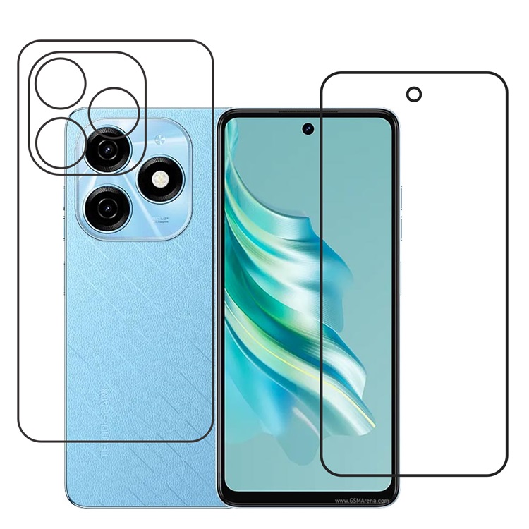 Tecno Spark 20 Protective Compatible Mobile Screen Protector For (Not a Tempered glass)