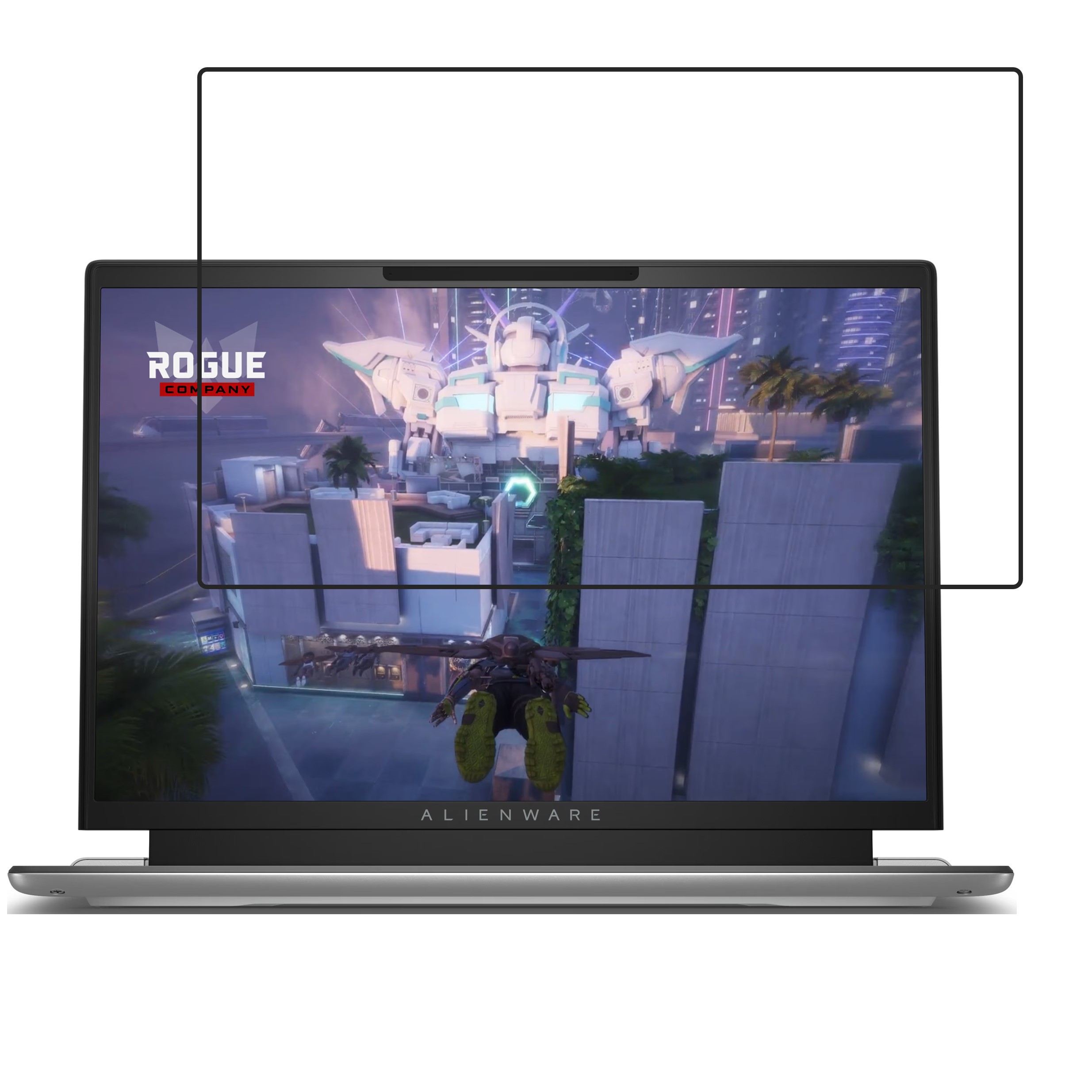 Dell Alienware x14 R2 Gaming Laptop (35.5 Cm / 14 inch) Laptop Screen protector 9H Flexible Unbreakable Scratch resistance