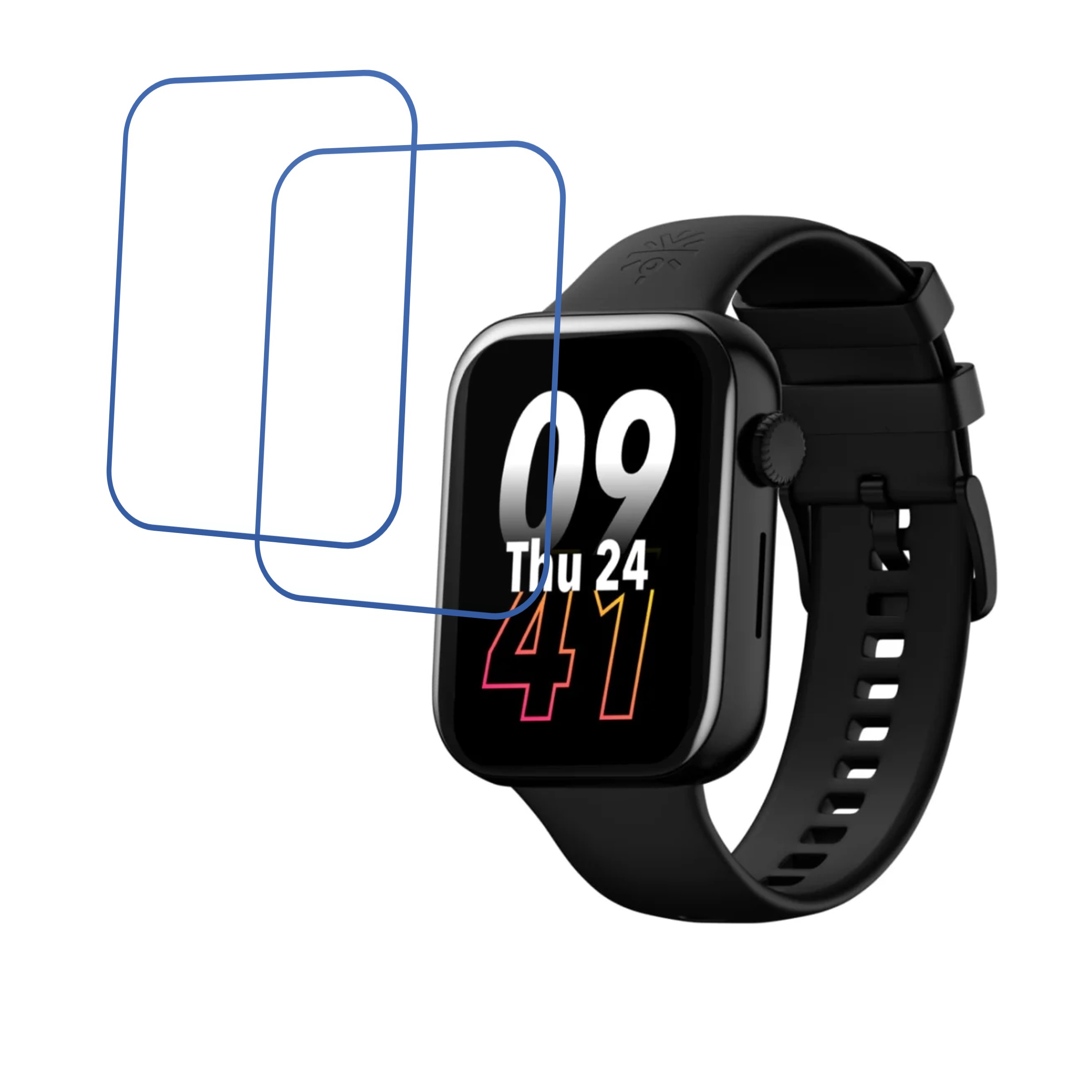 Burn Plus 1.78 Smartwatch Screen Protector 9H Protective Compatible Flexible