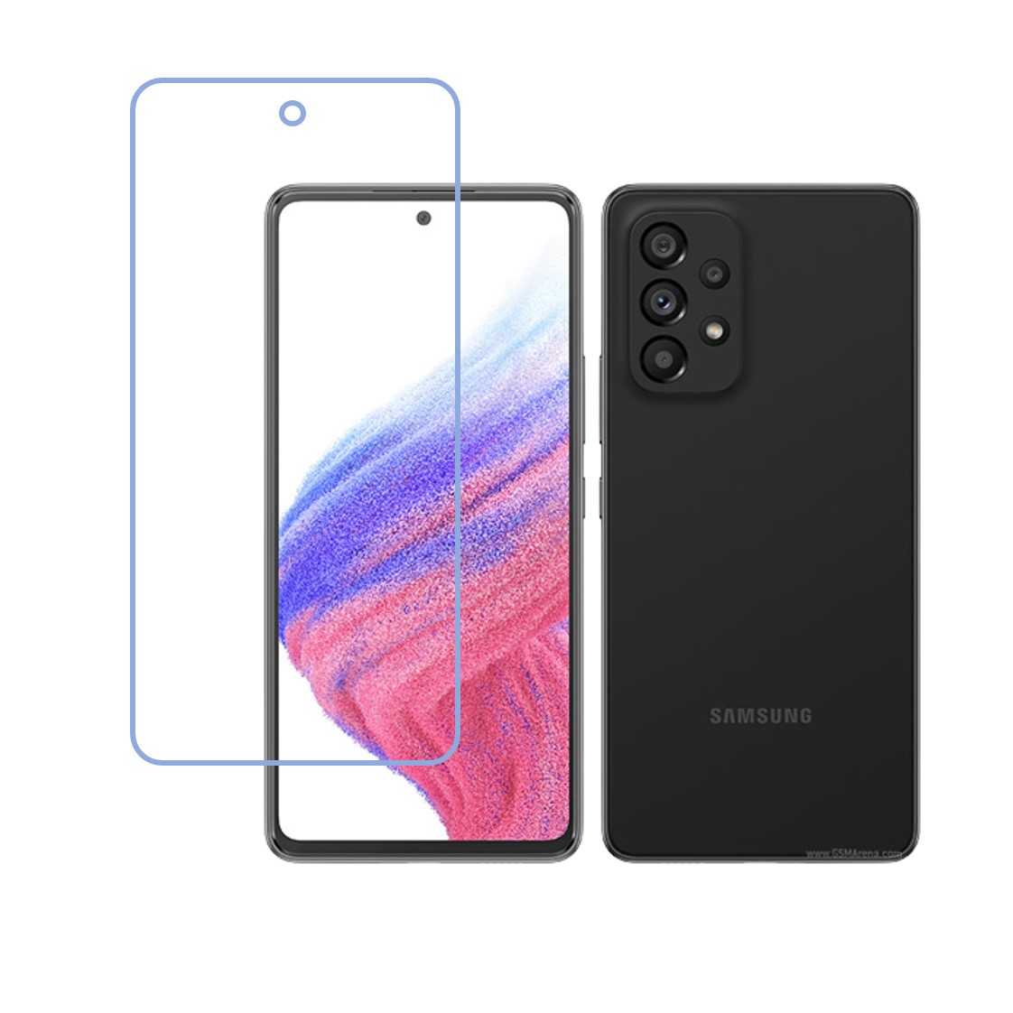   Samsung Galaxy A53 5G  Compatible Mobile Screen Protector 
