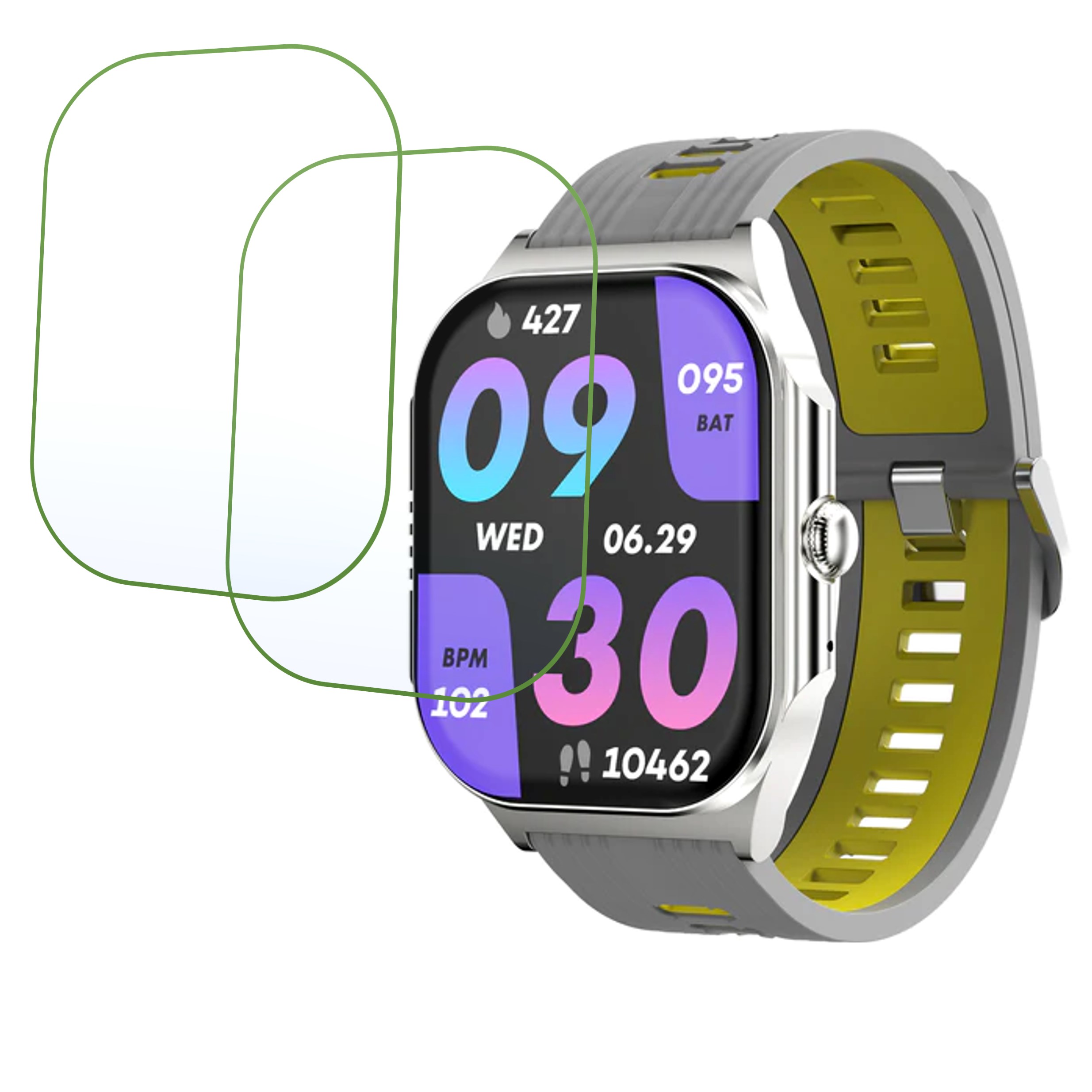 Pebble Alive Smartwatch Screen Protector 9H Protective Compatible Flexible