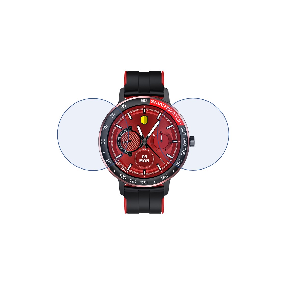 Inbase Urban Play Smartwatch Screen Protector 9H Protective Compatible Flexible