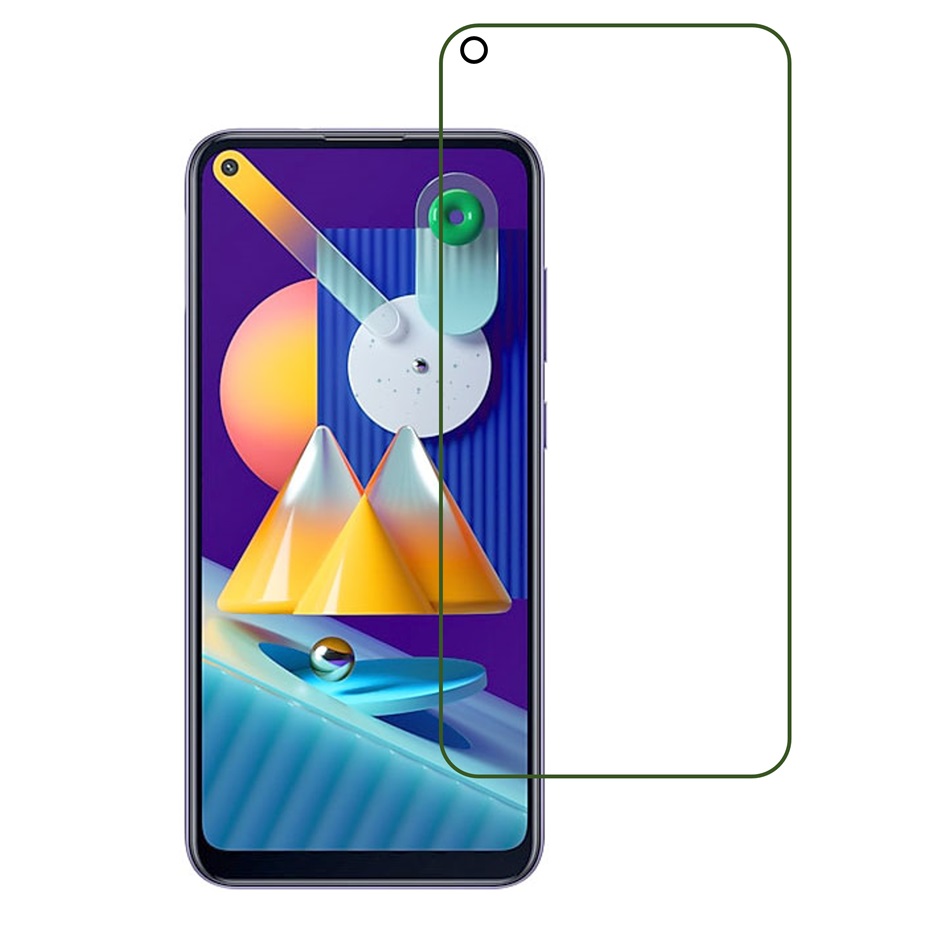 Samsung M11 9H Unbreakable Smart Phone Screen Tempered Glass Screen Guard (Tempered glass/9H Clear/9H Matte)
