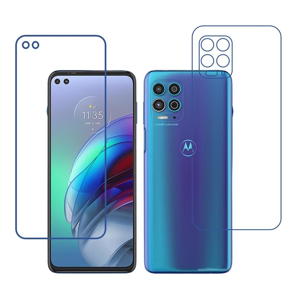 Motorola Moto G100 9H Front & Back Flexible Compatible Mobile Screen Protector (Not a Tempered glass)