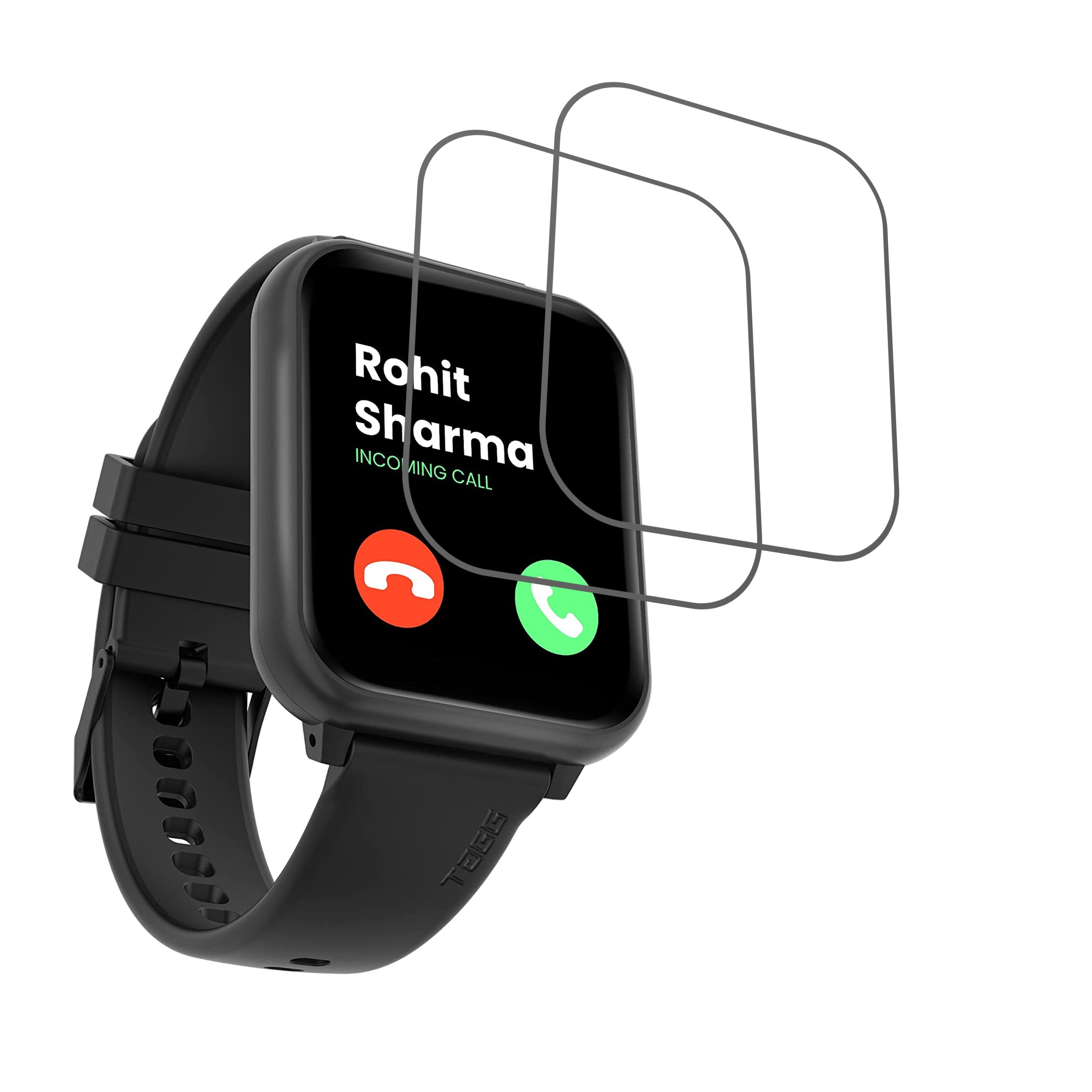 Tagg Verve Engage II Smartwatch Screen Protector 9H Protective Compatible Flexible
