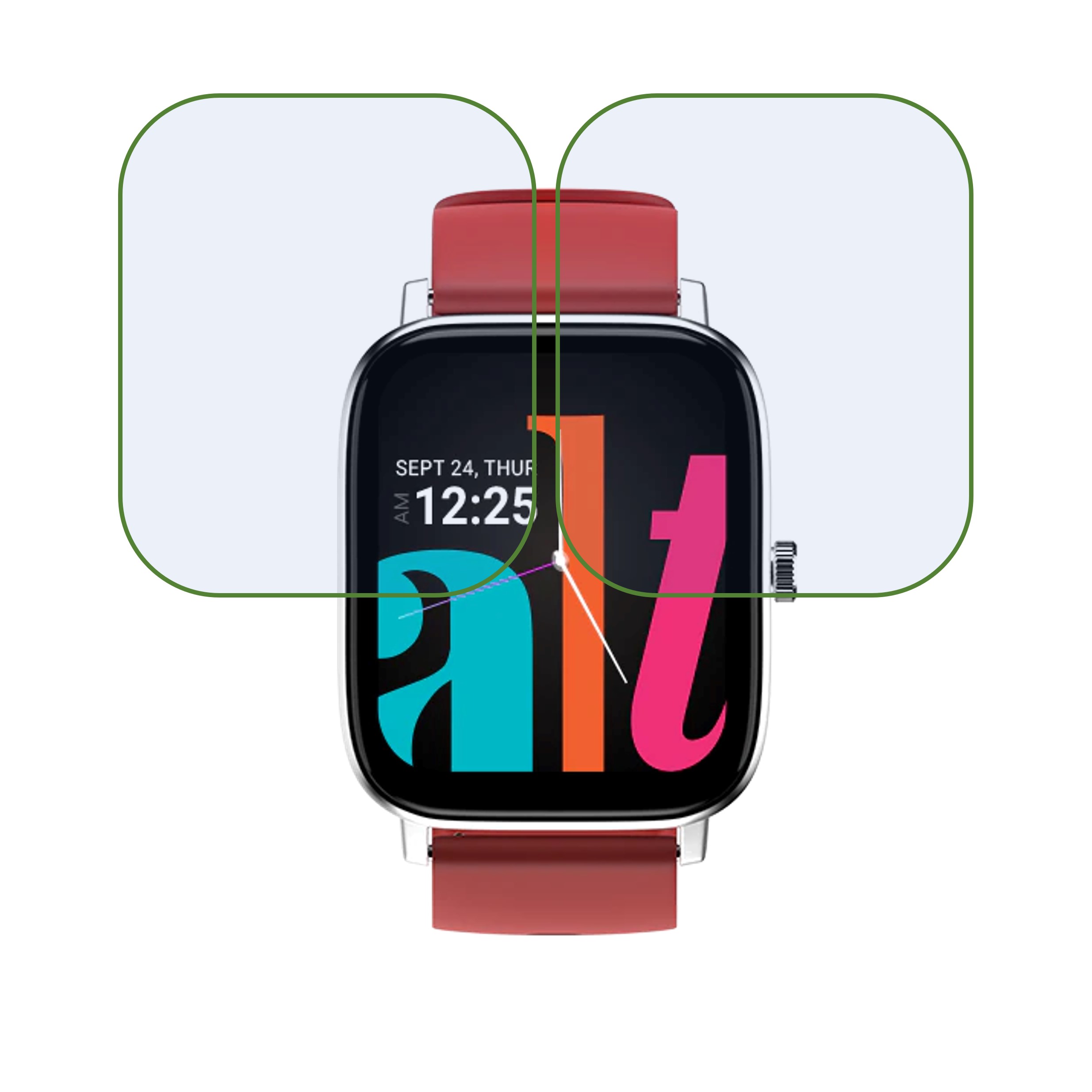 Alt OG Max Smartwatch Smartwatch Screen Protector 9H Protective Compatible Flexible