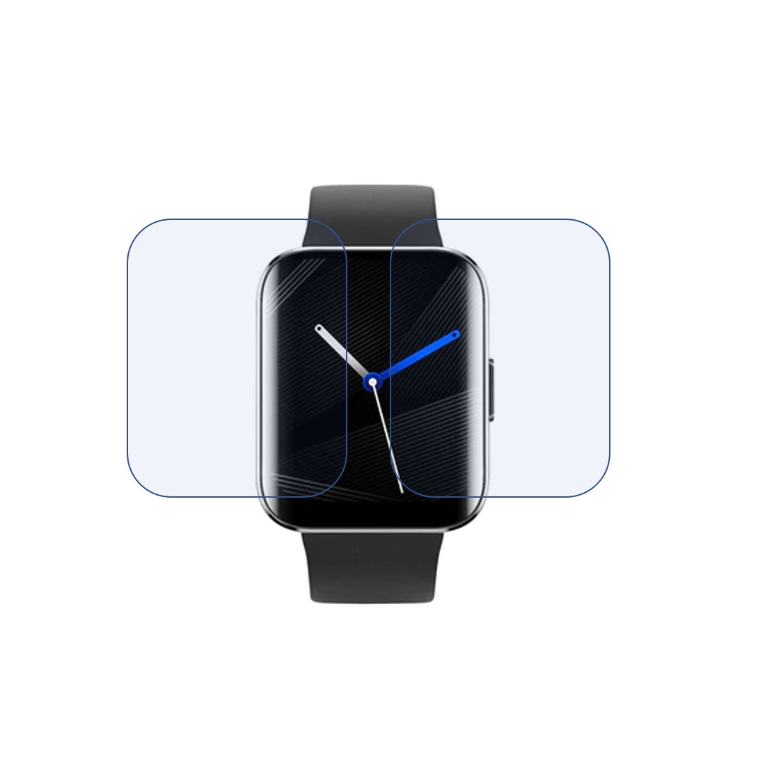 JUST CORSECA Stayfit JIVE Smartwatch Screen Protector 9H Protective Compatible Flexible