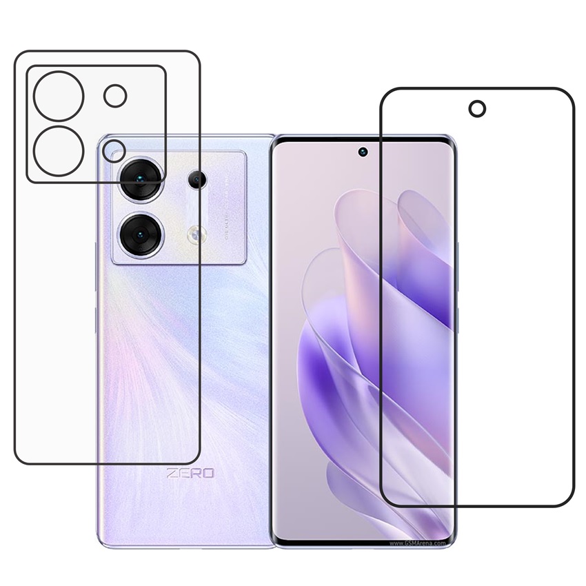Infinix Zero 30 Protective Compatible Mobile Screen Protector For (Not a Tempered glass)