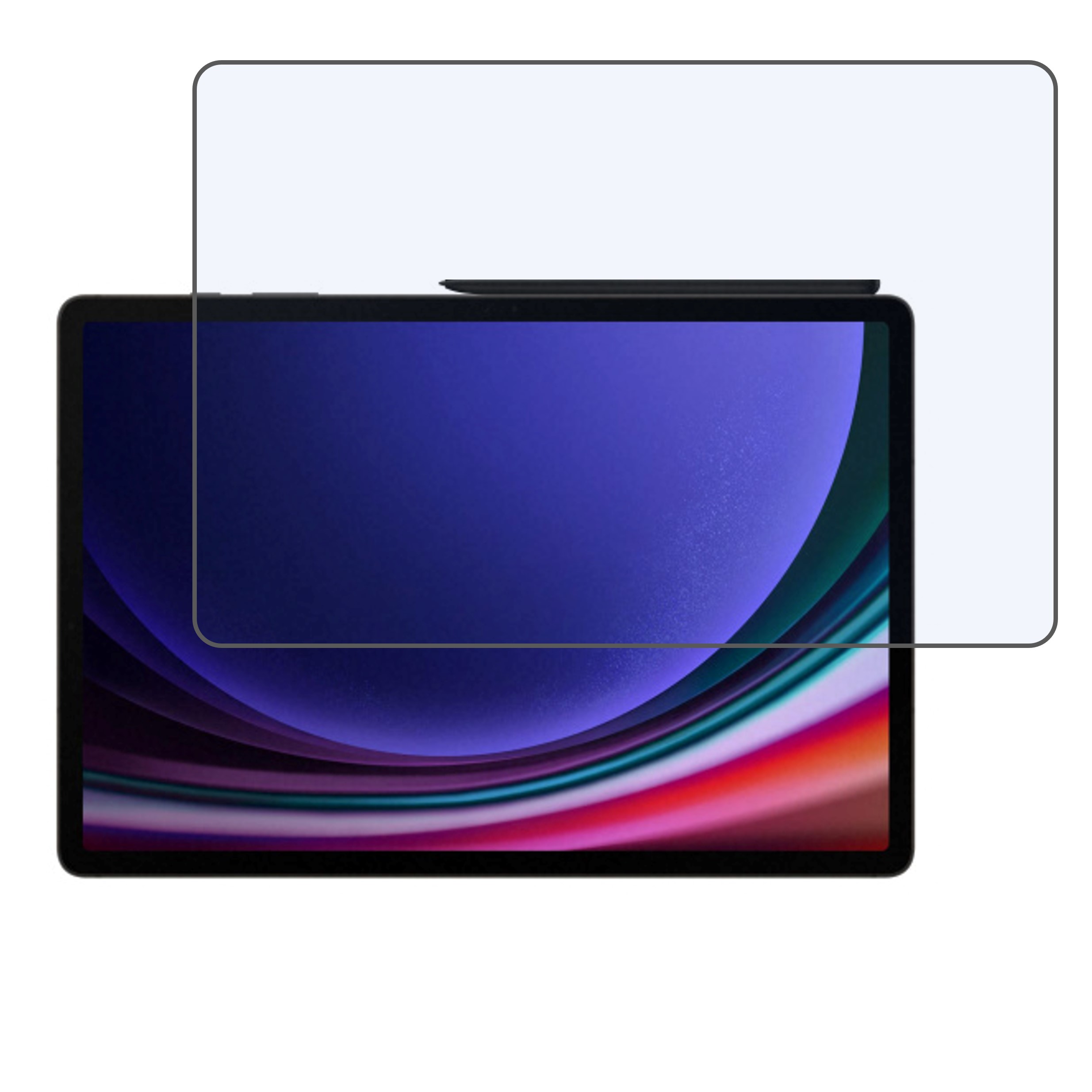 Samsung Galaxy Tab S9 Plus Tablet Screen Protector 9H Protective Compatible Flexible