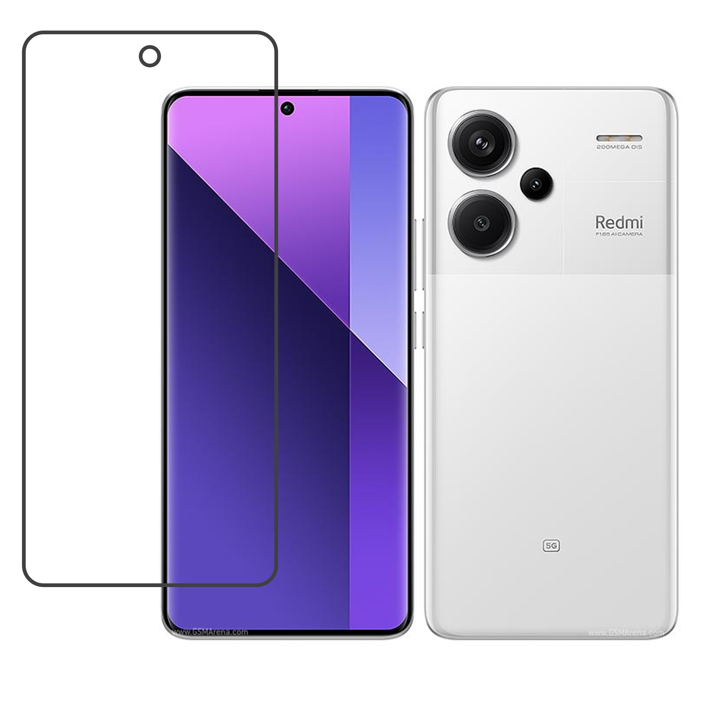 Xiaomi Redmi Note 13 Pro Plus Compatible Mobile Screen Protector 
