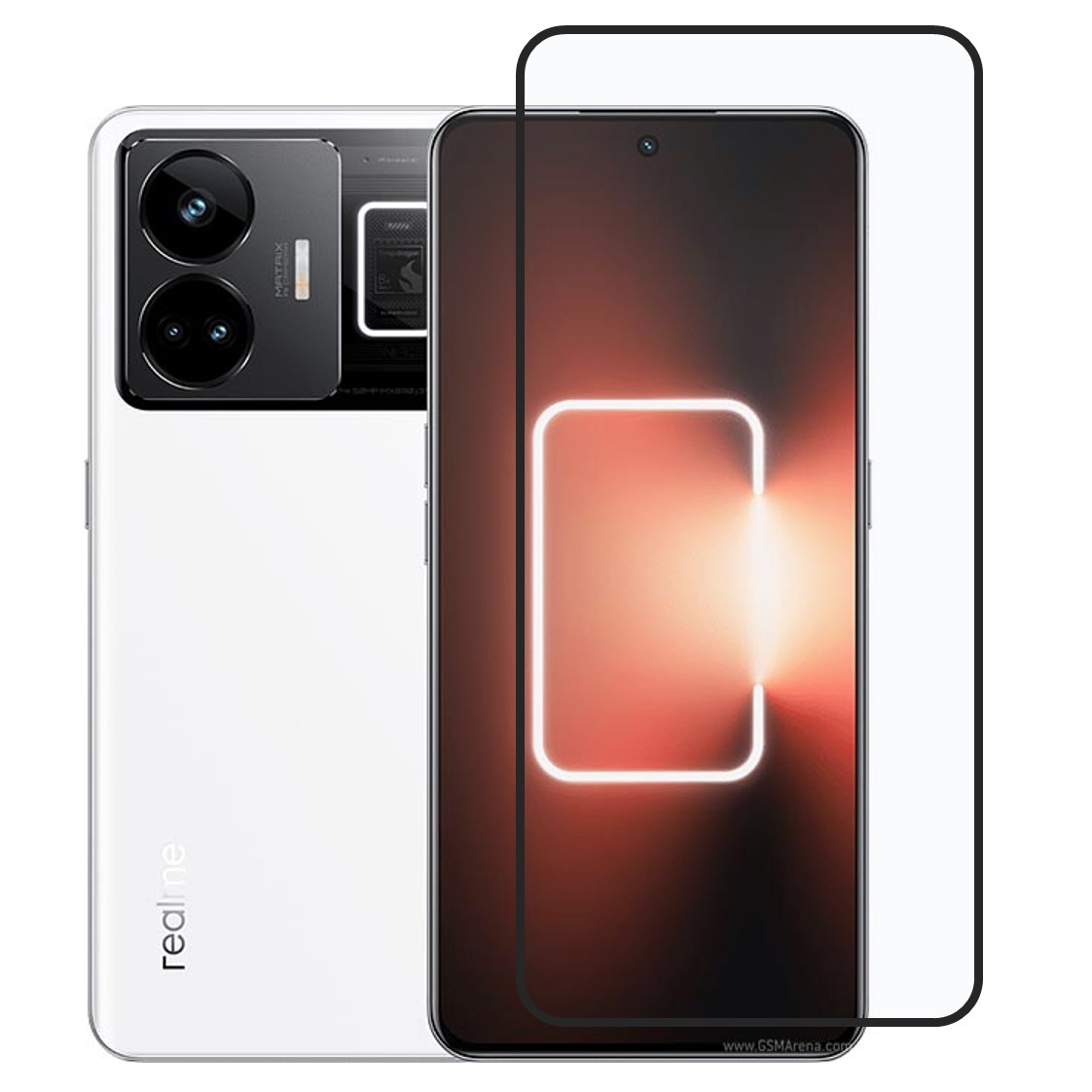 Tempered Glass Screen Protector Guard Compatible With Realme GT Neo 5/Neo 7X/ P3 5G Edge to Edge Coverage With Free Installation Kit (Tempered Glass)