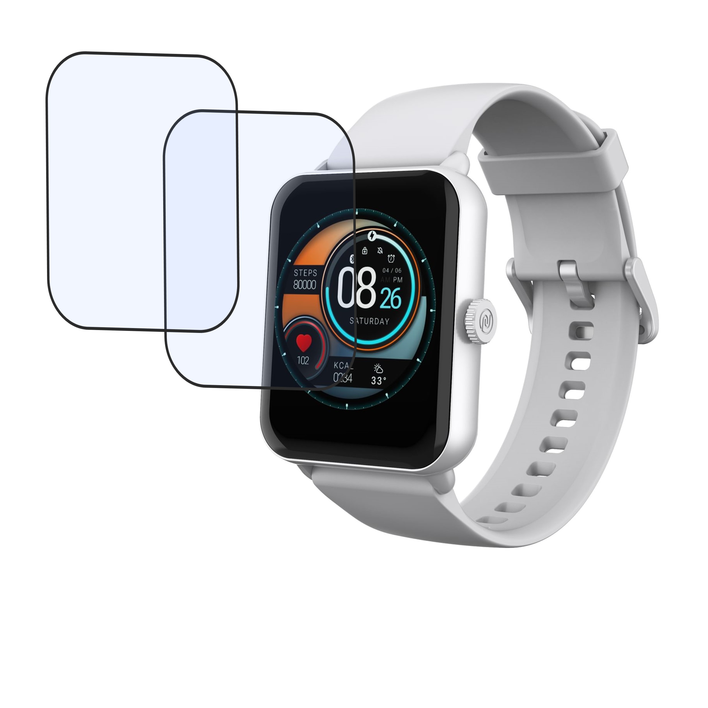 Nosie ColorFit Icon 2 Vista Smartwatch Screen Protector 9H Protective Compatible Flexible