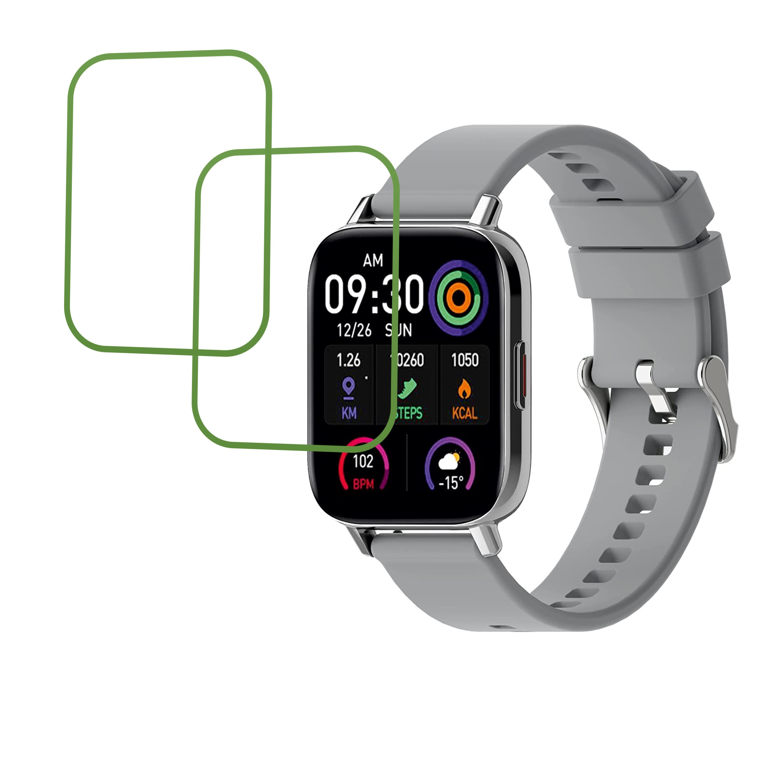 Maxelon-Sigma Smartwatch Screen Protector 9H Protective Compatible Flexible