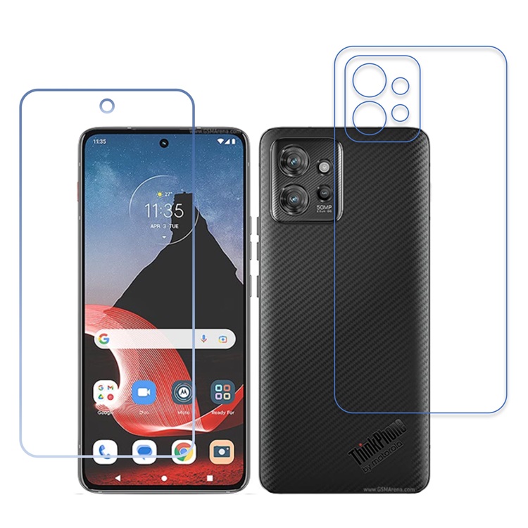 Motorola ThinkPhone 9H Protective Compatible Mobile Screen Protector For Front & Back (Not a Tempered glass)