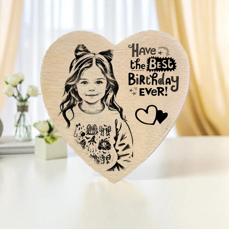 Sleek & Stylish Steam Beech Wood Photo Frame – The Perfect Gift for Loved Ones