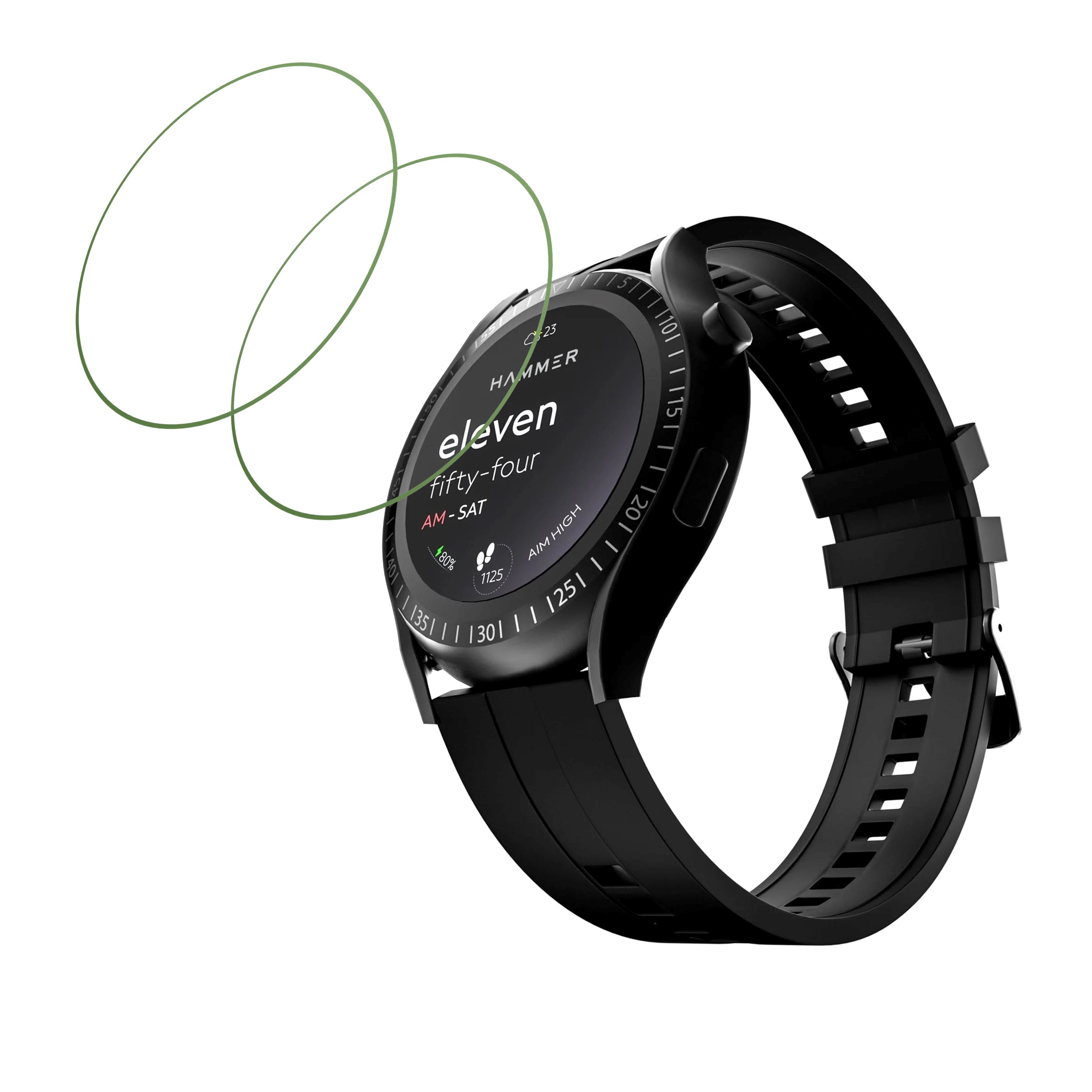 Hammer Ace Plus Round Smartwatch Screen Protector 9H Protective Compatible Flexible