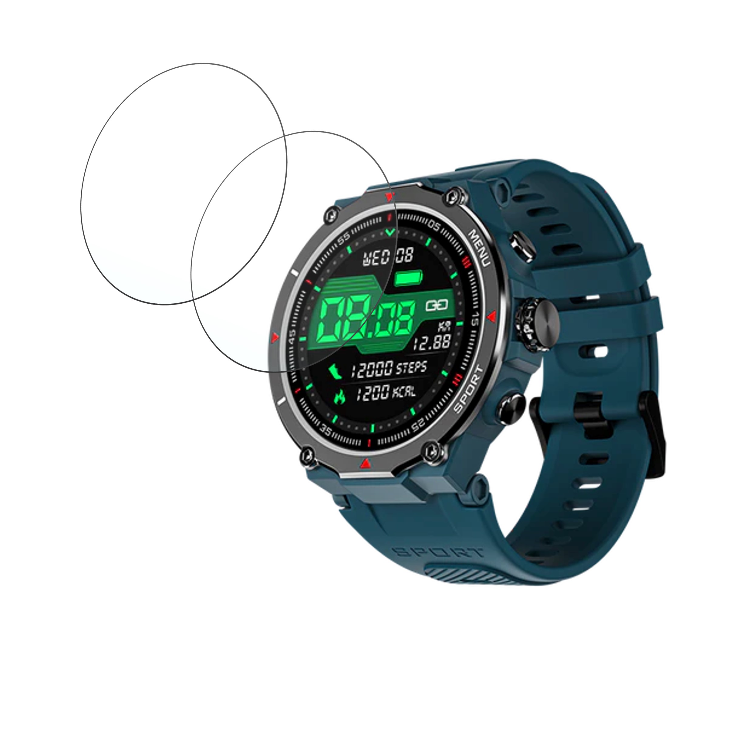 Noise Force Rugged Smartwatch Smartwatch Screen Protector 9H Protective Compatible Flexible