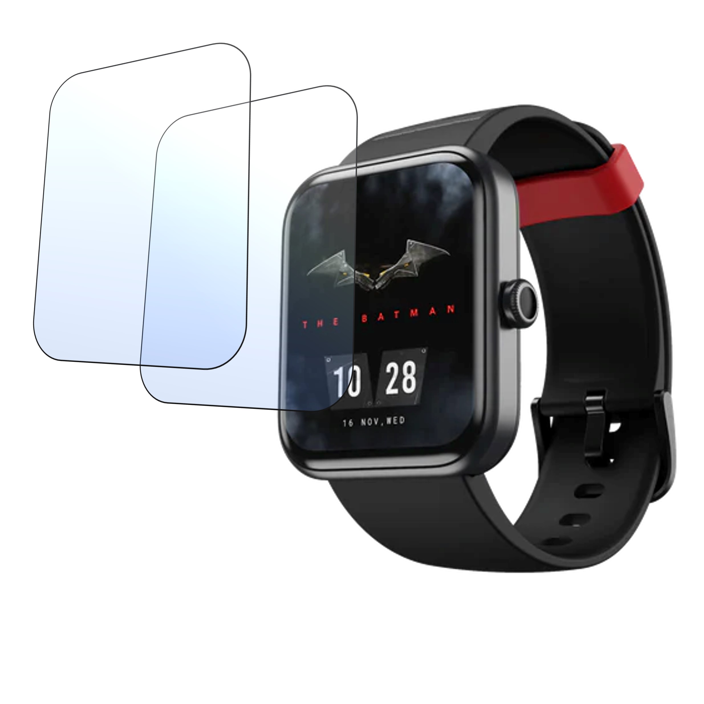 boAt Watch Xtend‌ Batman DC Edition Smartwatch Screen Protector 9H Protective Compatible Flexible