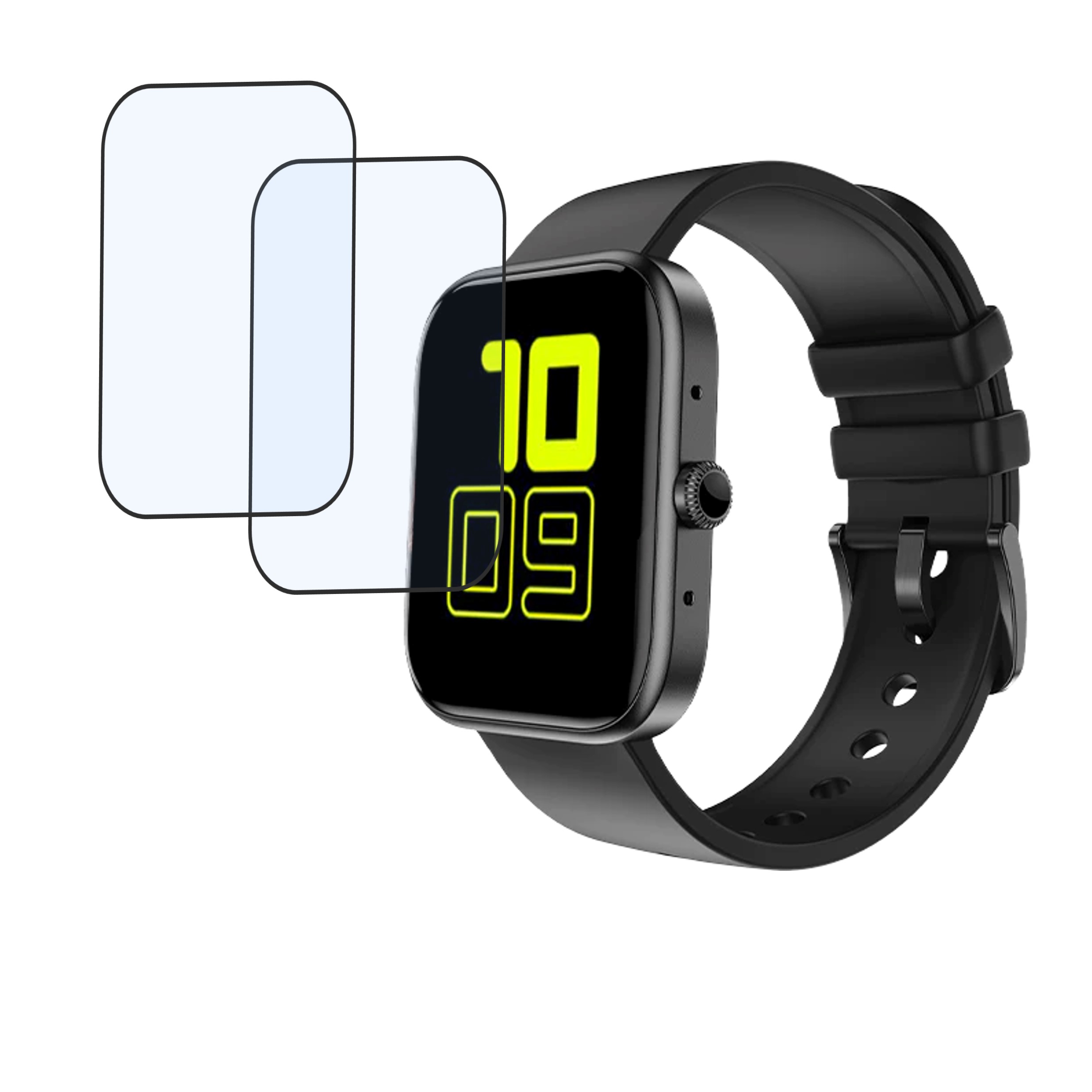 Fire Boltt Ninja Call 2 Plus Smartwatch Screen Protector 9H Protective Compatible Flexible