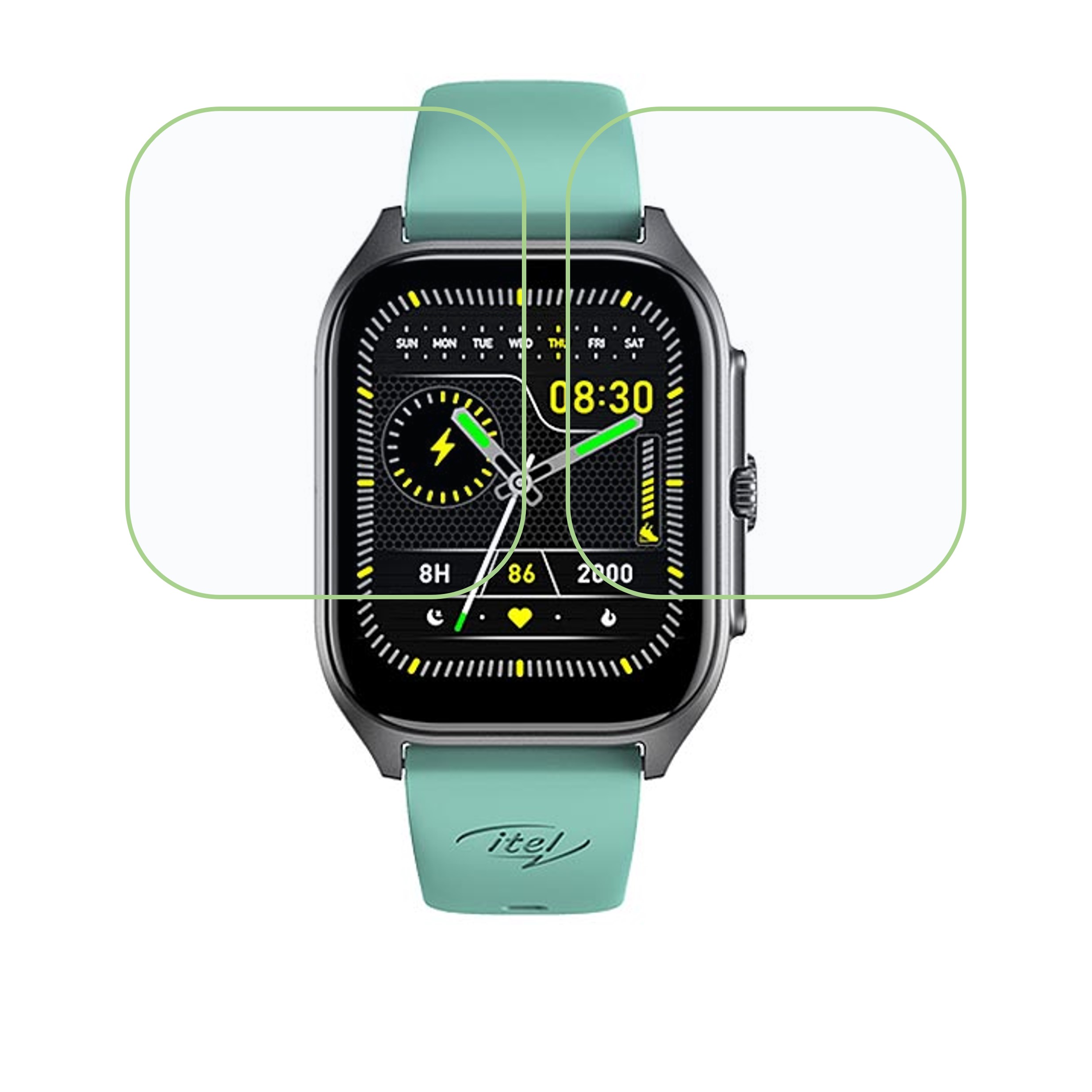 itel Smartwatch 2ES Smartwatch Screen Protector 9H Protective Compatible Flexible