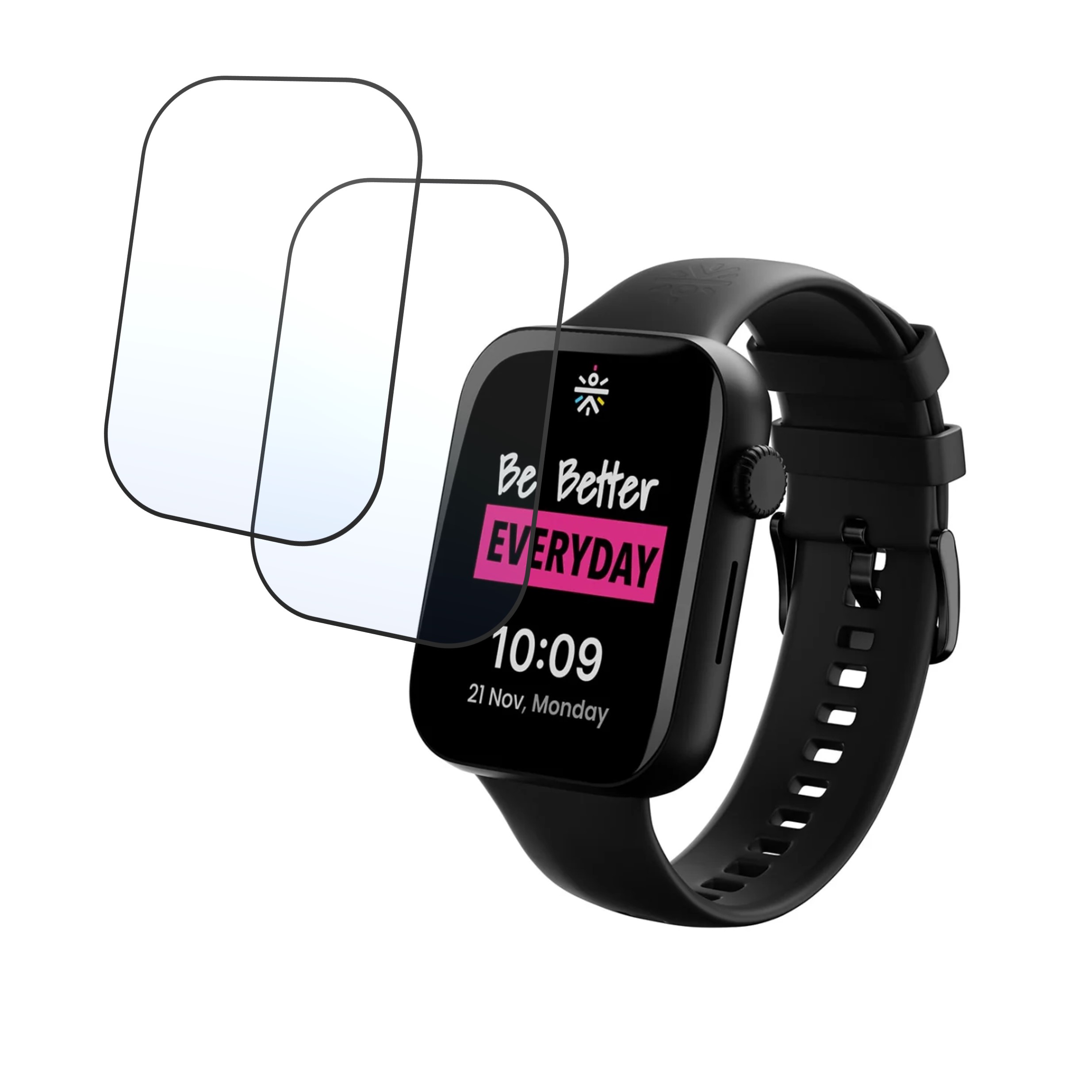 Cultsport Burn 1.78 AMOLED Smartwatch Screen Protector 9H Protective Compatible Flexible