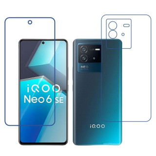 vivo iQOO 9 SE 9H Front & Back Flexible Compatible Mobile Screen Protector (Not a Tempered glass)